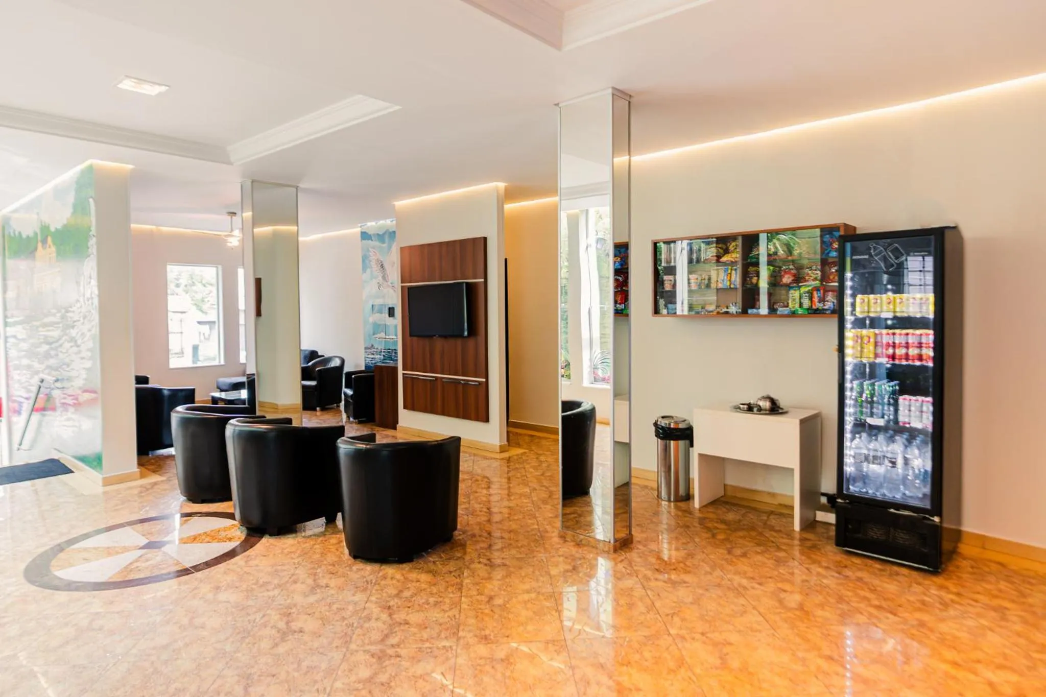 Lobby or reception in Hotel Oly Plaza