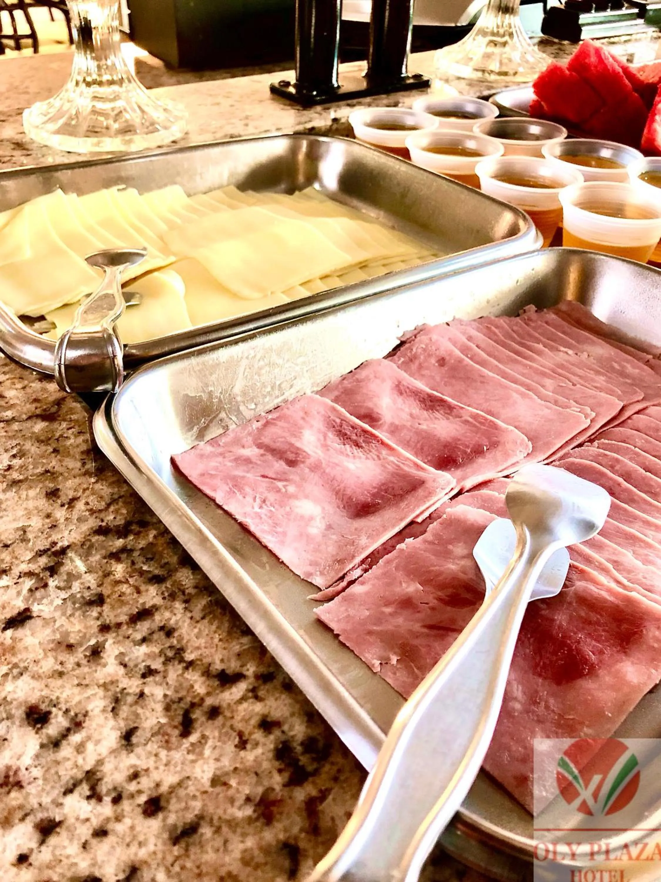 Food in Hotel Oly Plaza