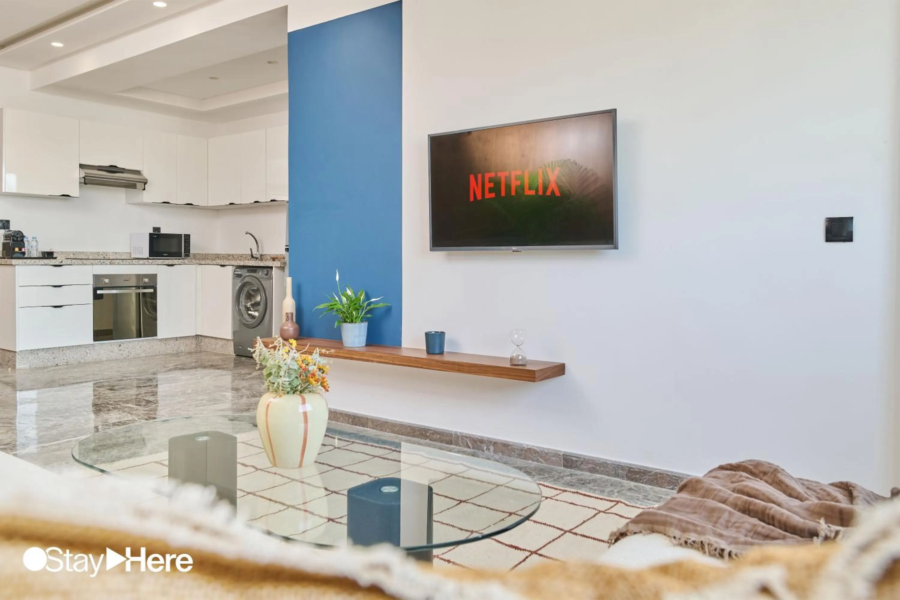 TV and multimedia in StayHere Casablanca - Oasis - Premium Residence