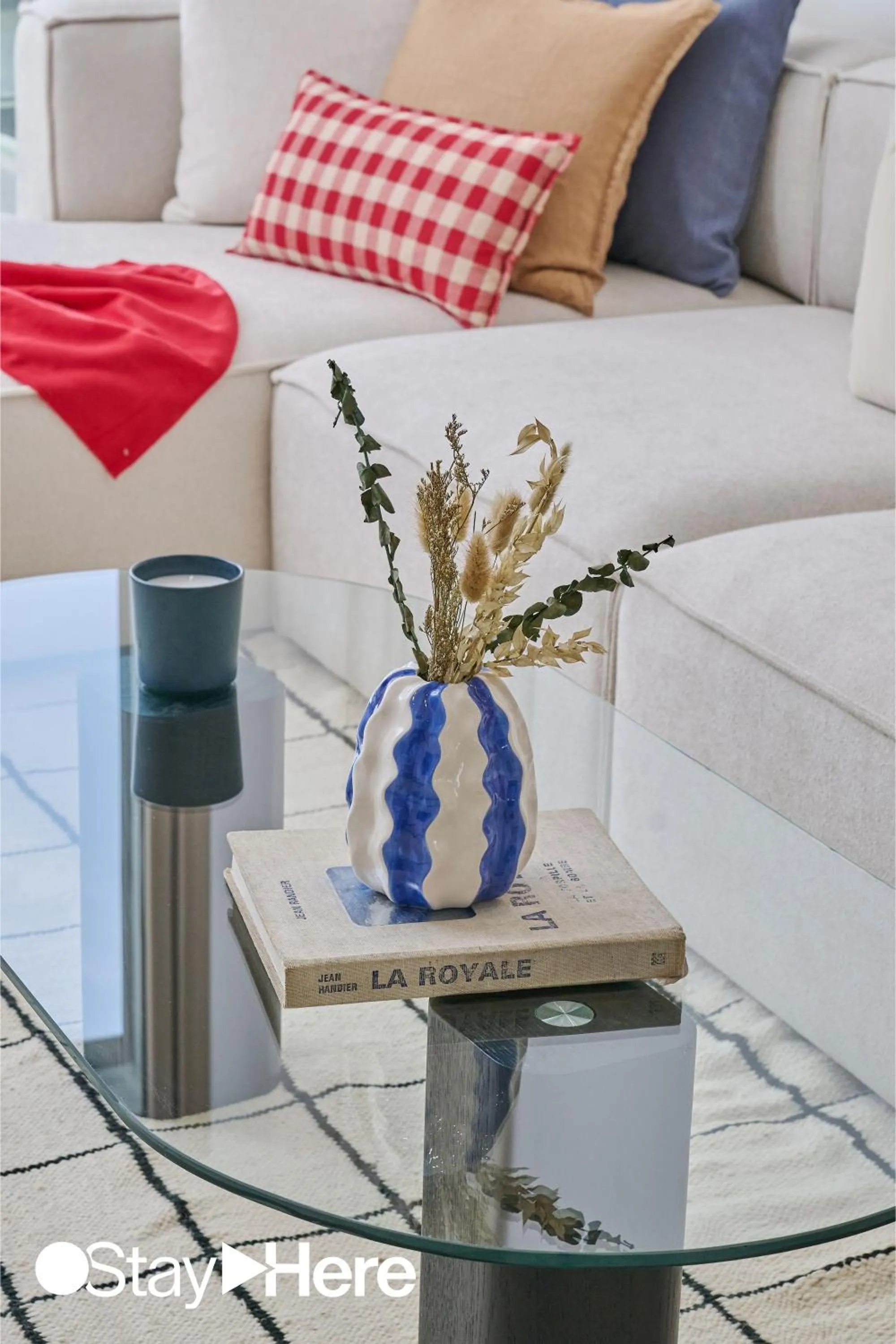 Living room in StayHere Casablanca - Oasis - Premium Residence