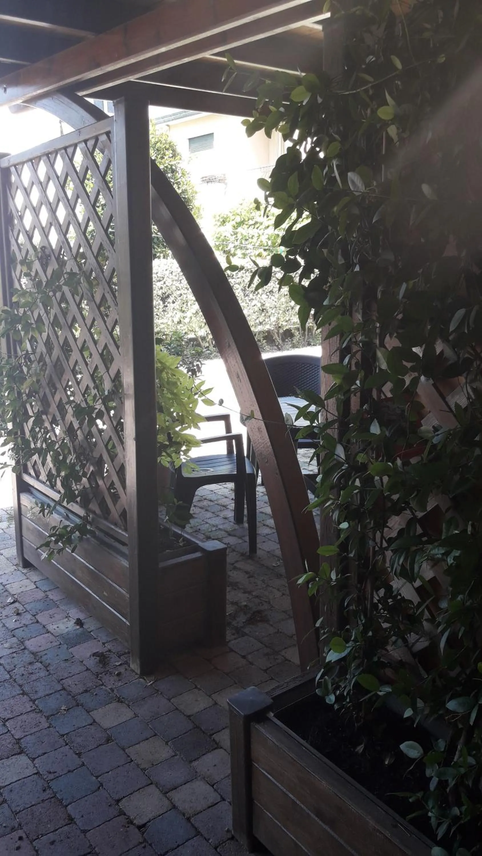 Patio in B&B Giardino di Ro