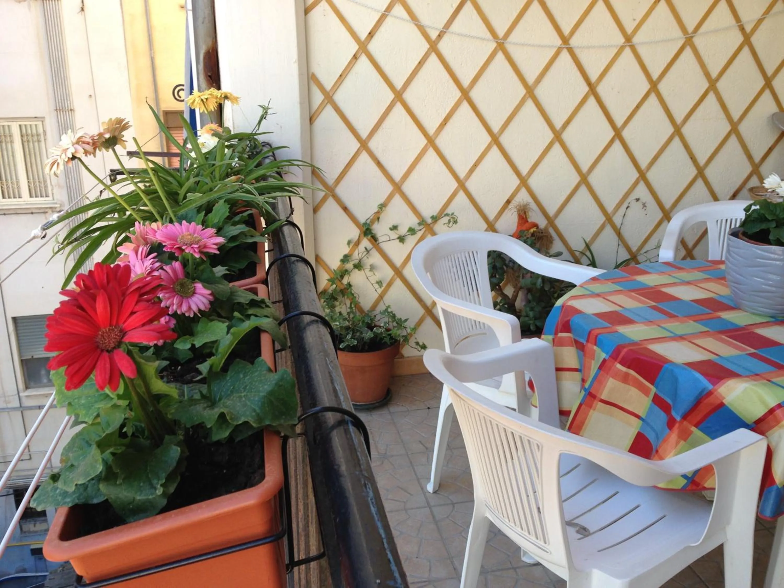 Balcony/Terrace in B&B SoleLuna della Solidarietà