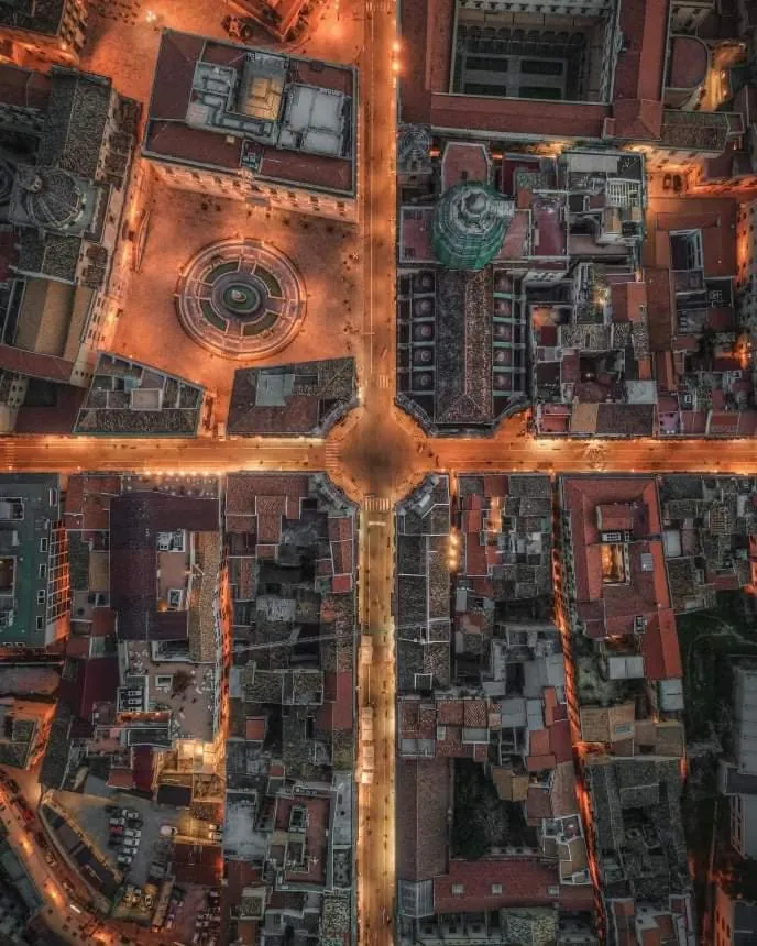 Bird's eye view in B&B SoleLuna della Solidarietà