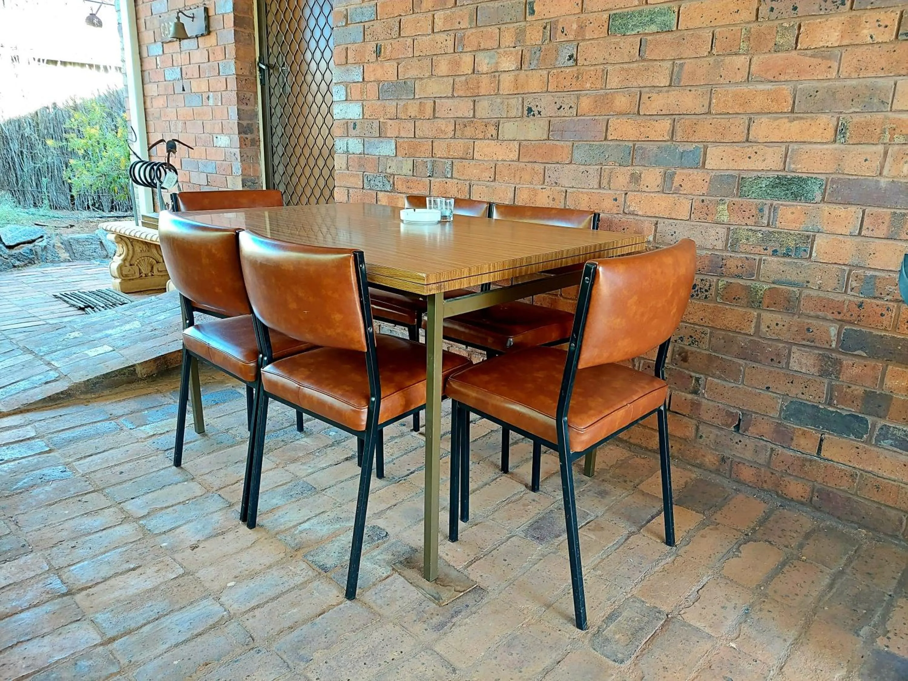 Patio in Capon Cottage