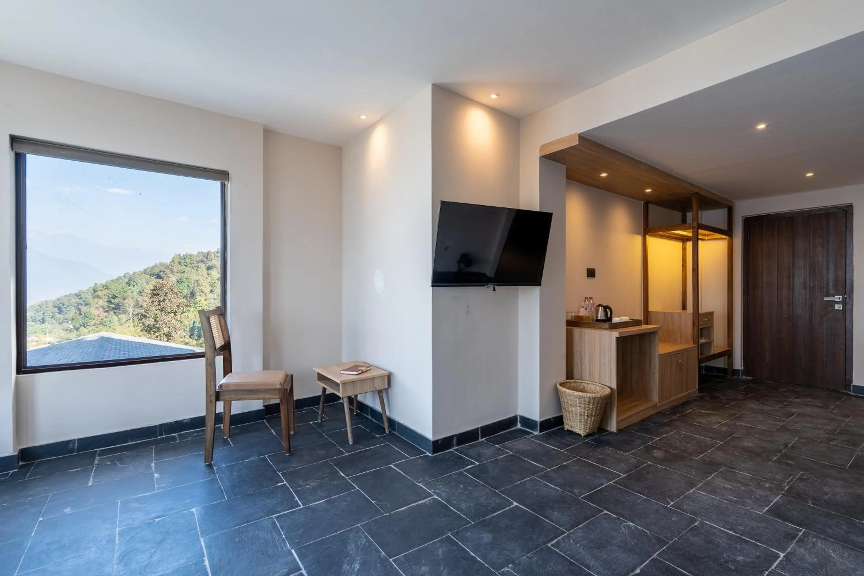 Living room in Nana Mountain Resort Mt Annapurna View