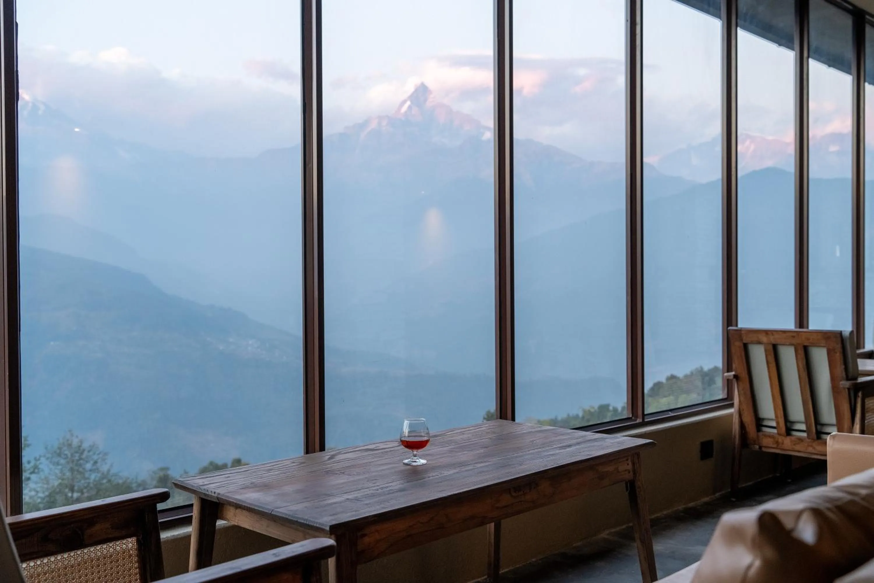 Dining area in Nana Mountain Resort Mt Annapurna View