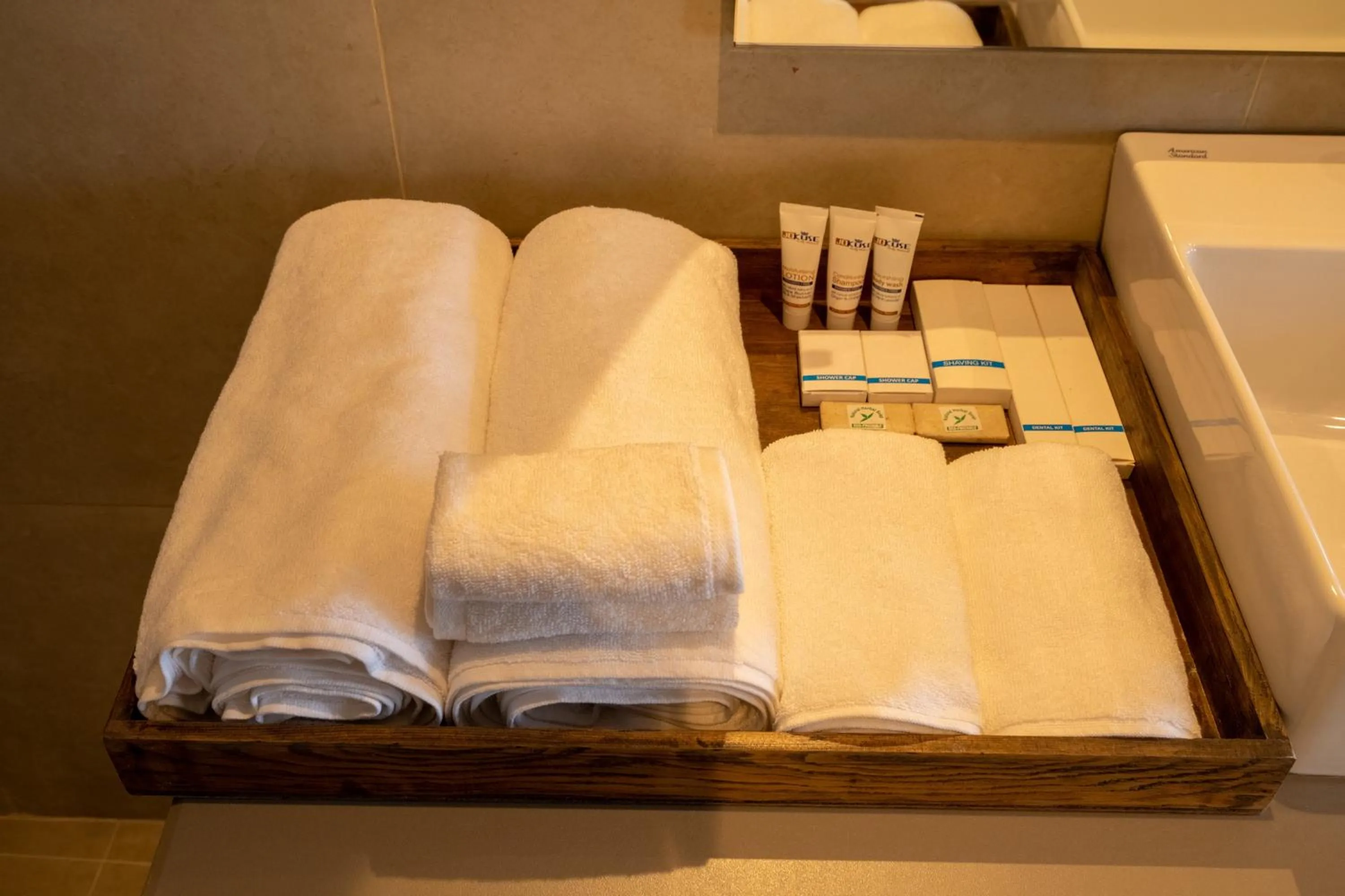 towels in Nana Mountain Resort Mt Annapurna View