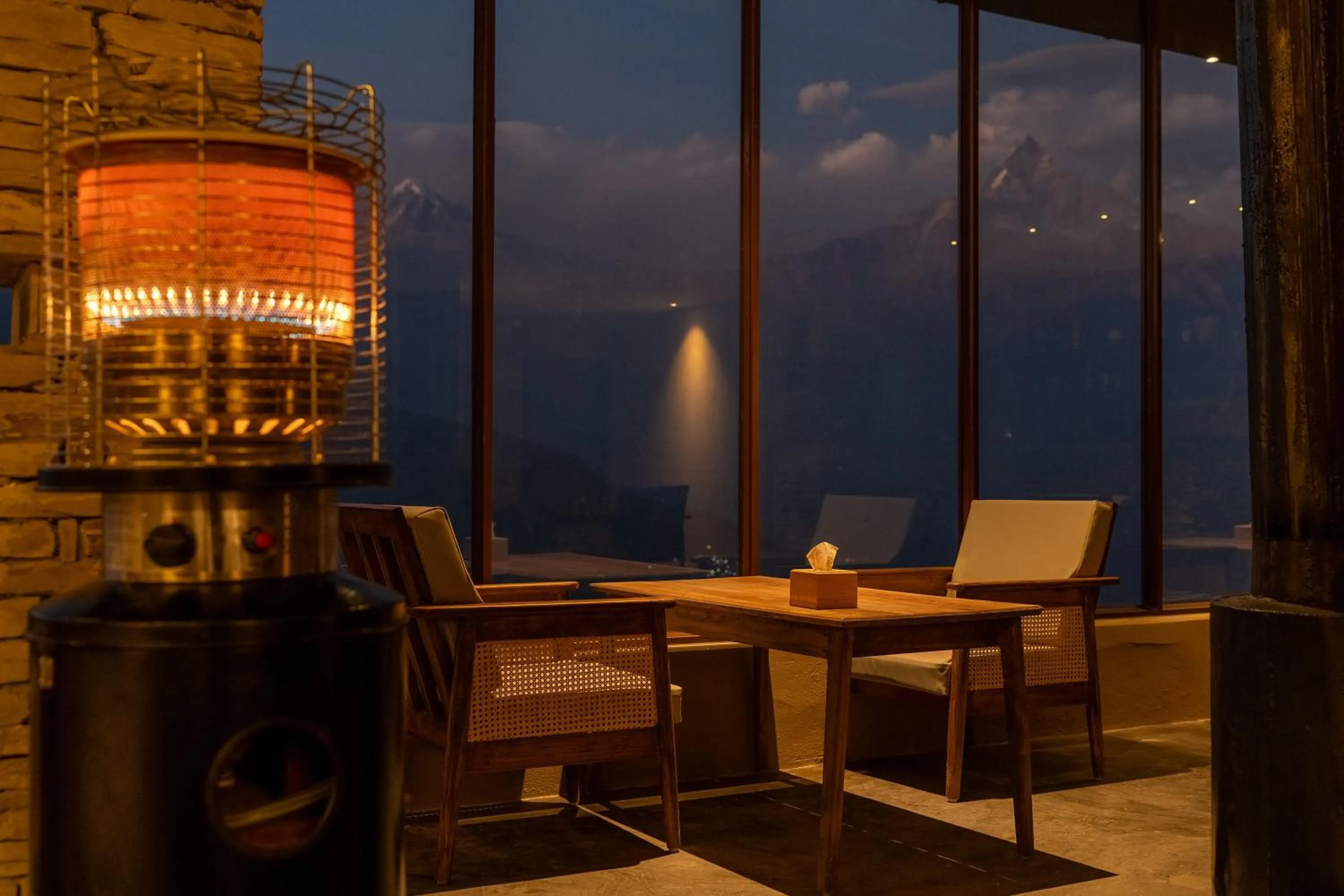 Restaurant/places to eat in Nana Mountain Resort Mt Annapurna View