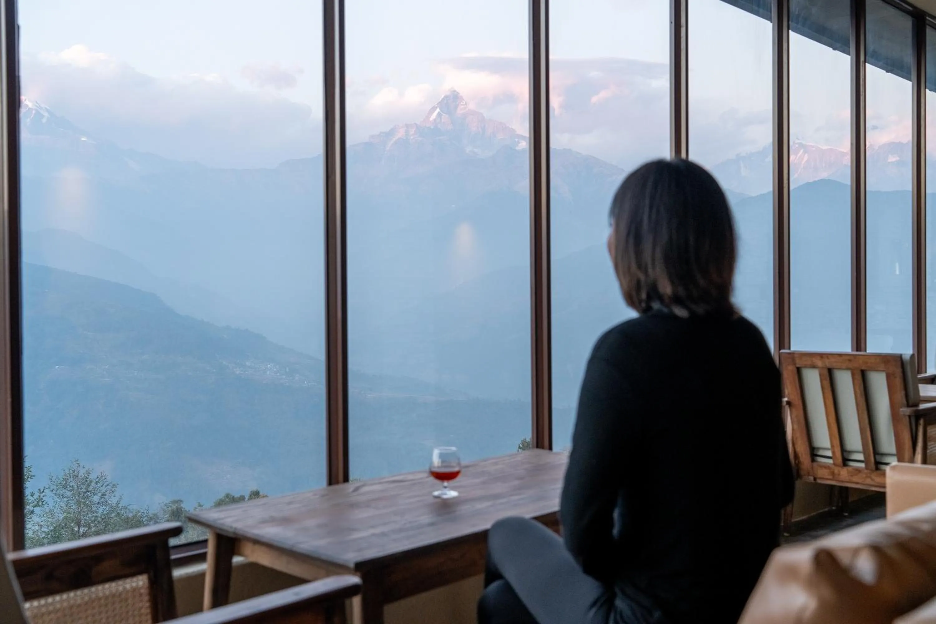 Dining area in Nana Mountain Resort Mt Annapurna View