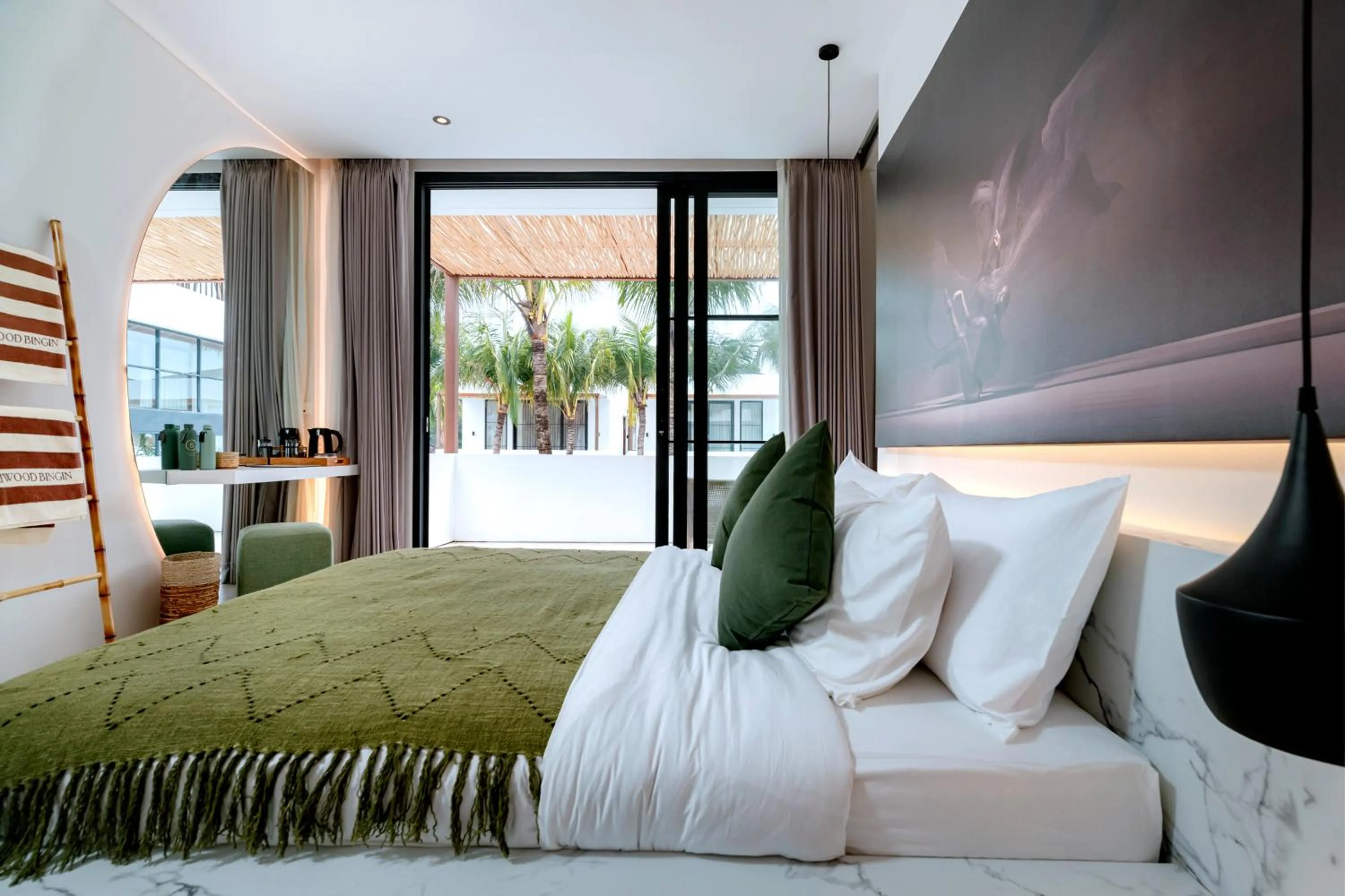 Bedroom, Bed in Baliwood Bingin