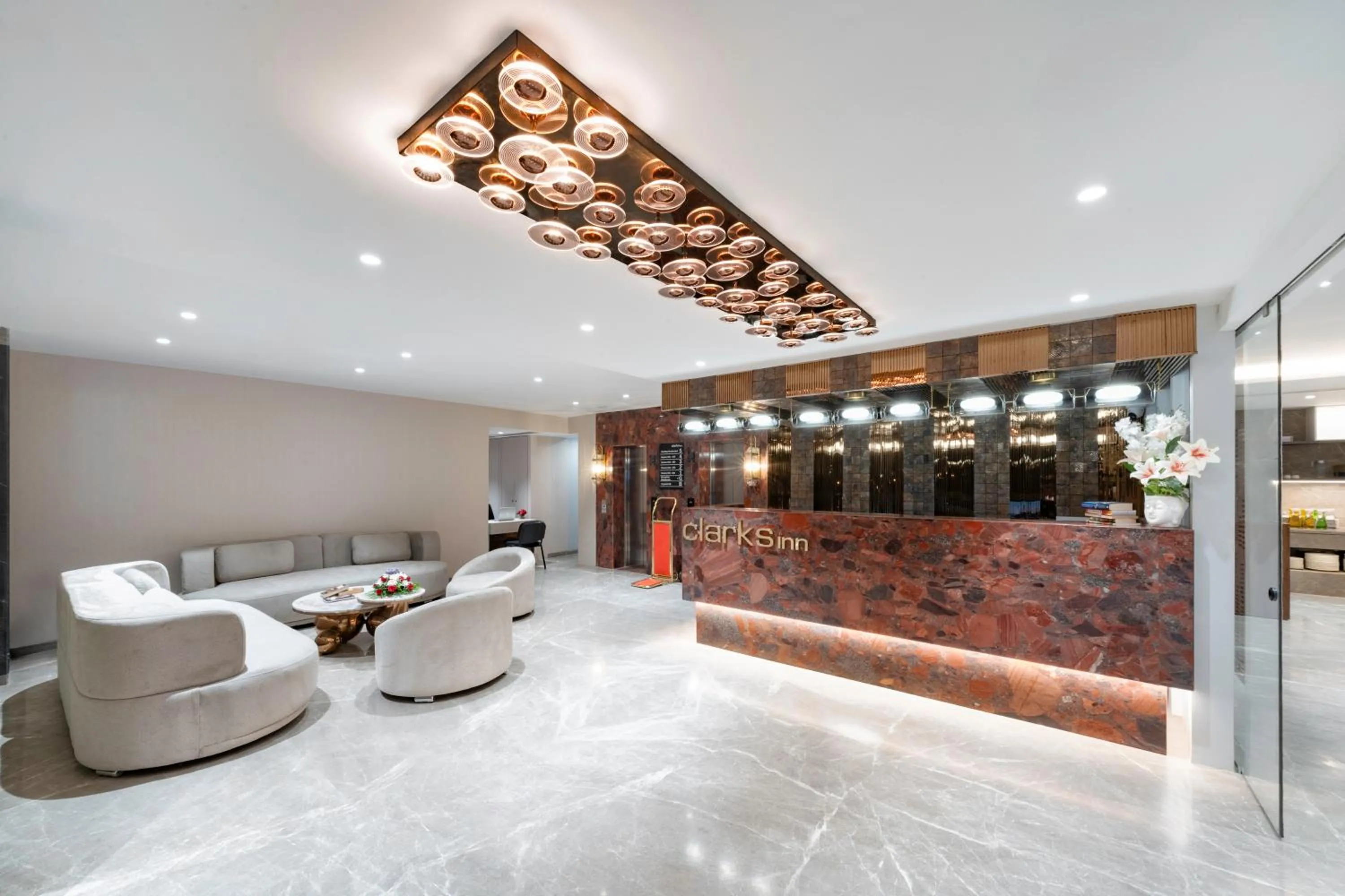 Lobby or reception in Clarks Inn Indore