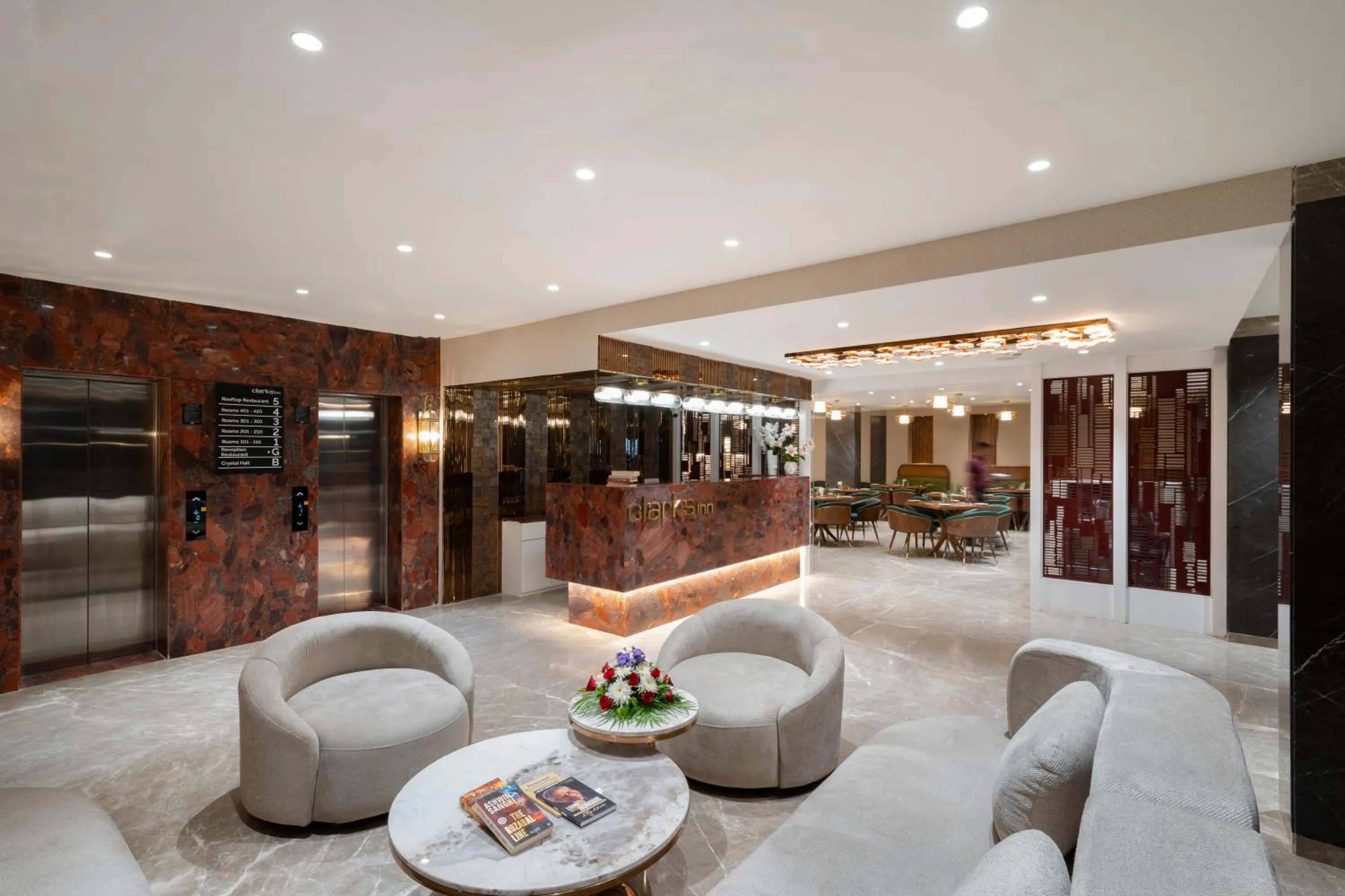Lobby or reception in Clarks Inn Indore