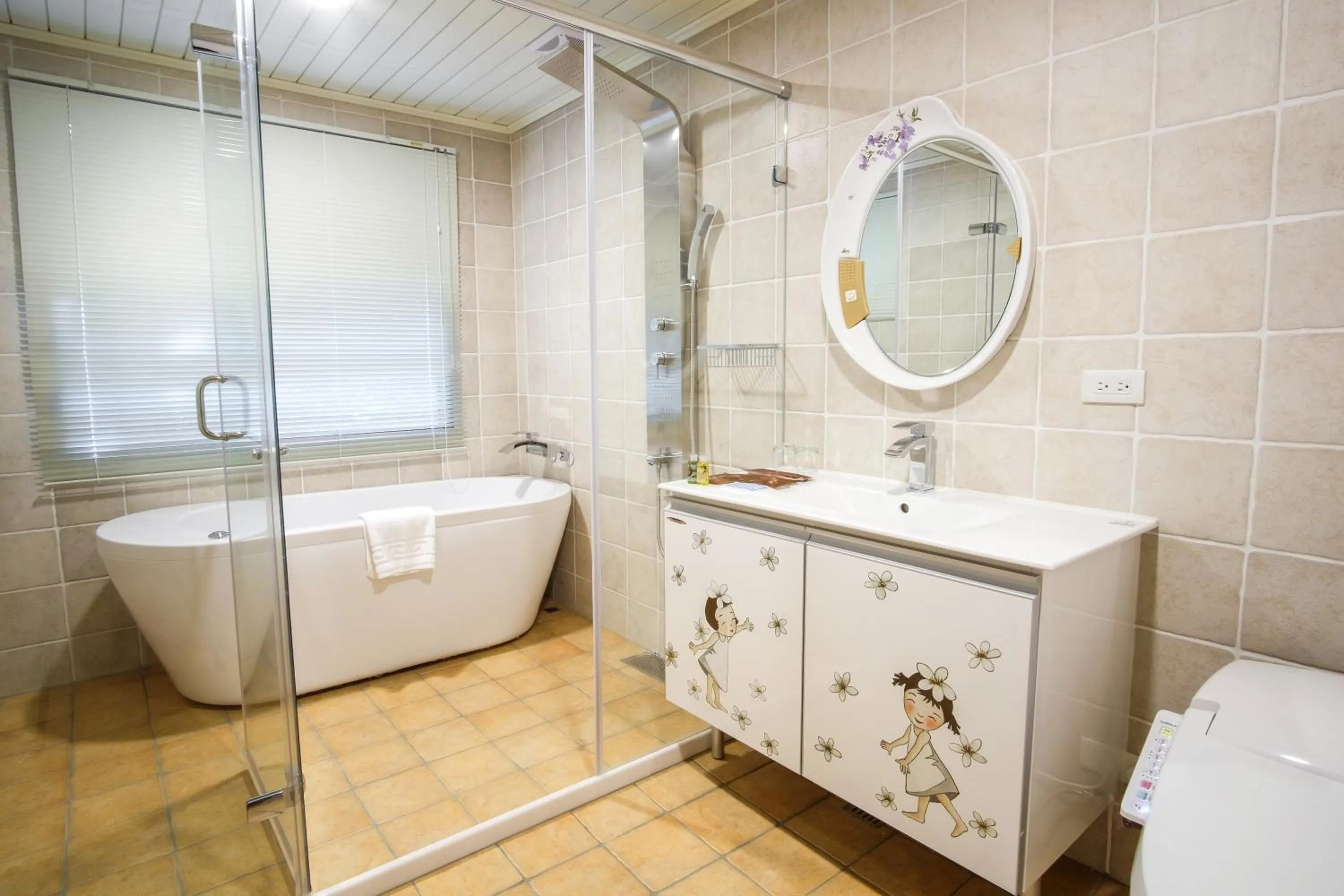 Bathroom in Yo Shen Jing Resorts