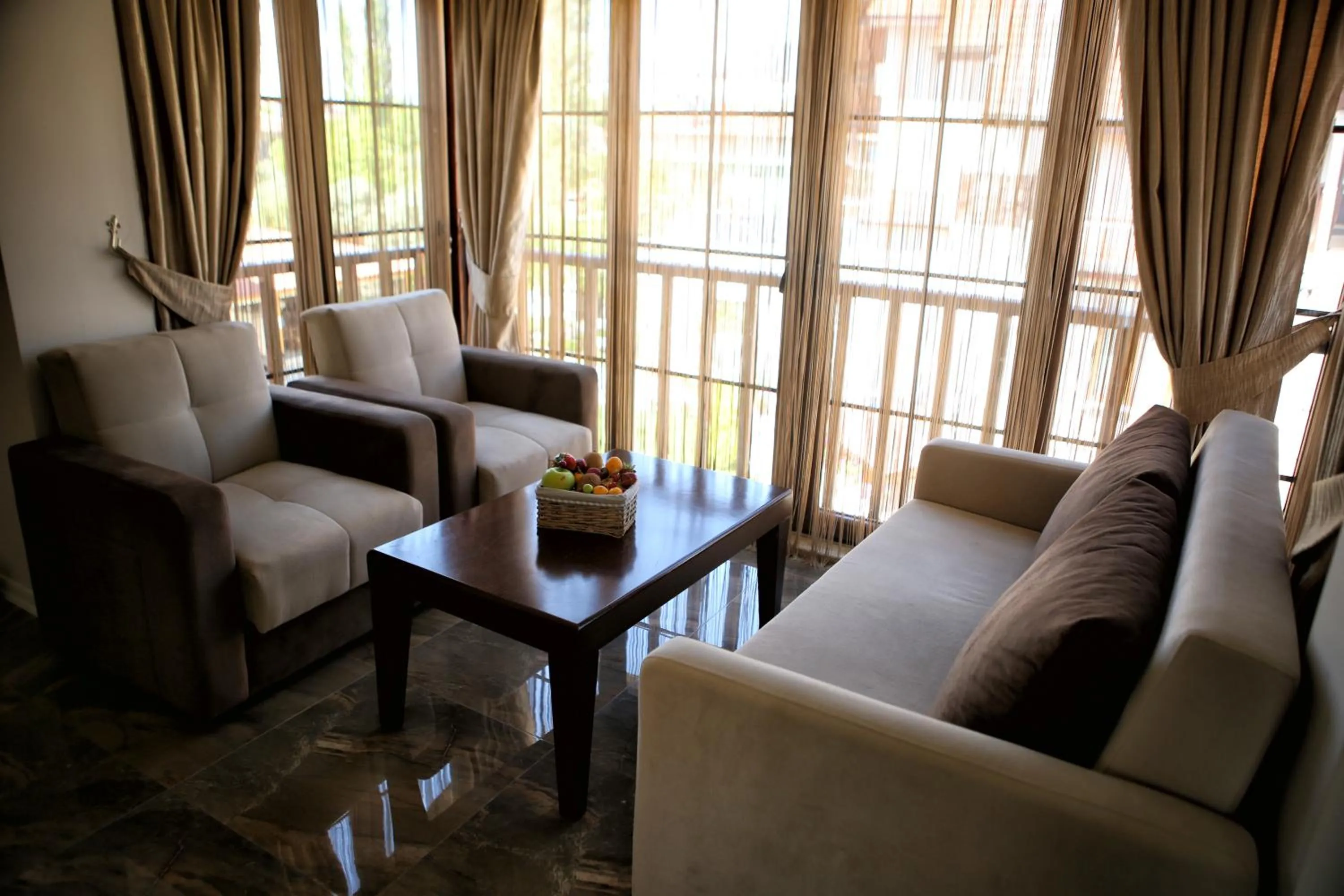 Living room in Venus Suite Hotel