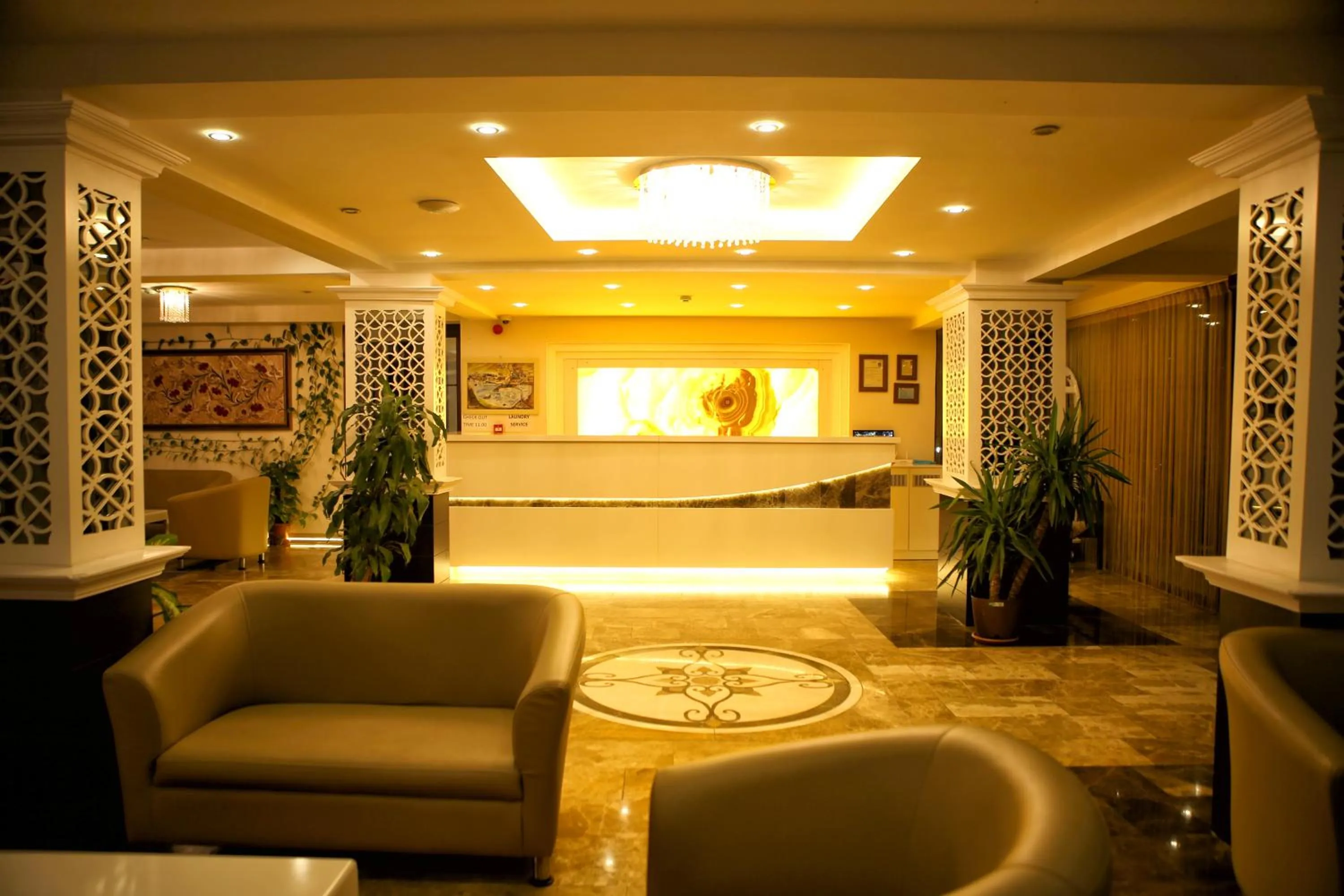 Lobby or reception in Venus Suite Hotel