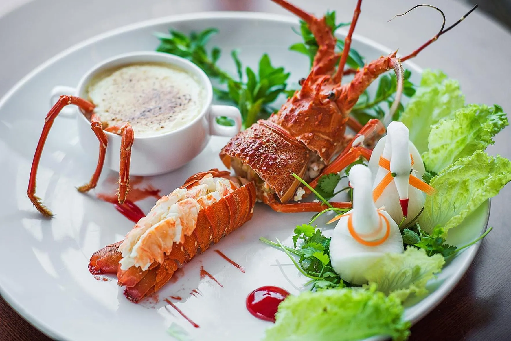 Dinner in Muong Thanh Grand Cua Lo Hotel