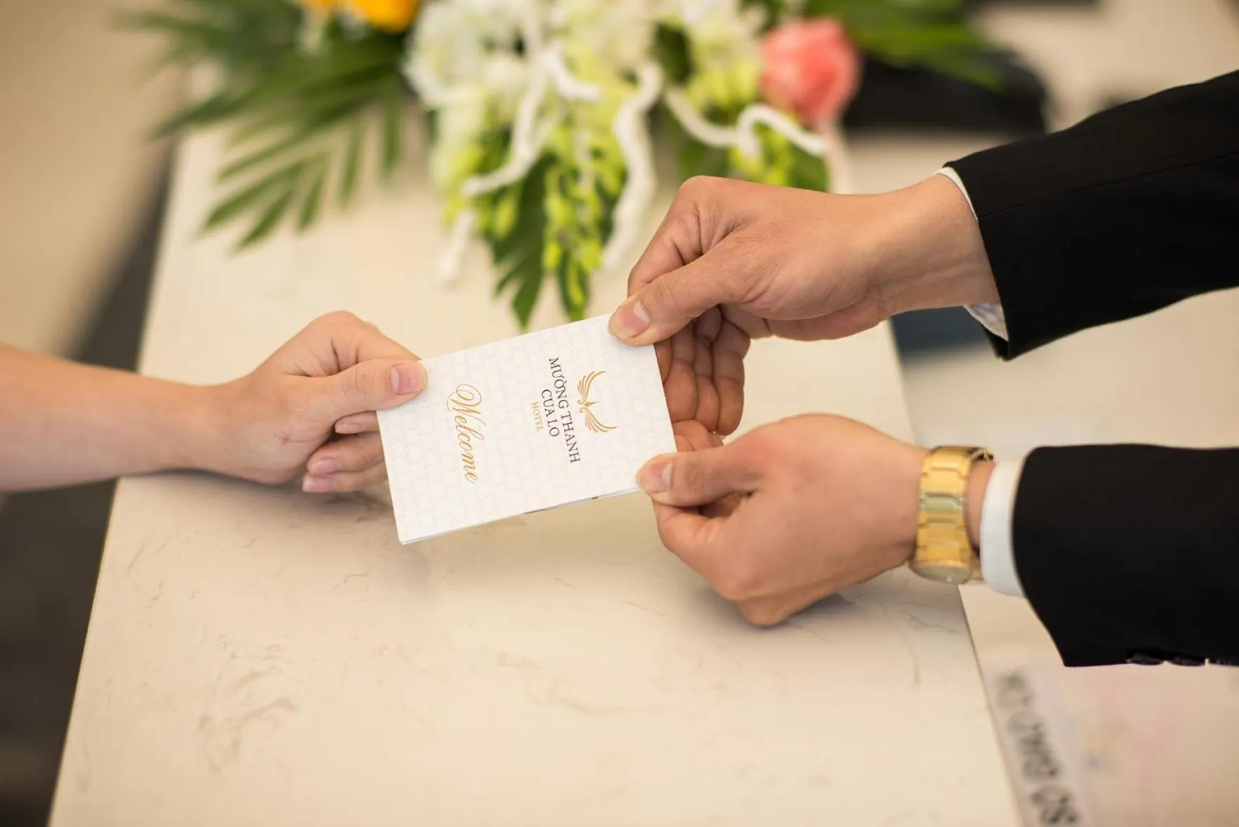 Lobby or reception in Muong Thanh Grand Cua Lo Hotel