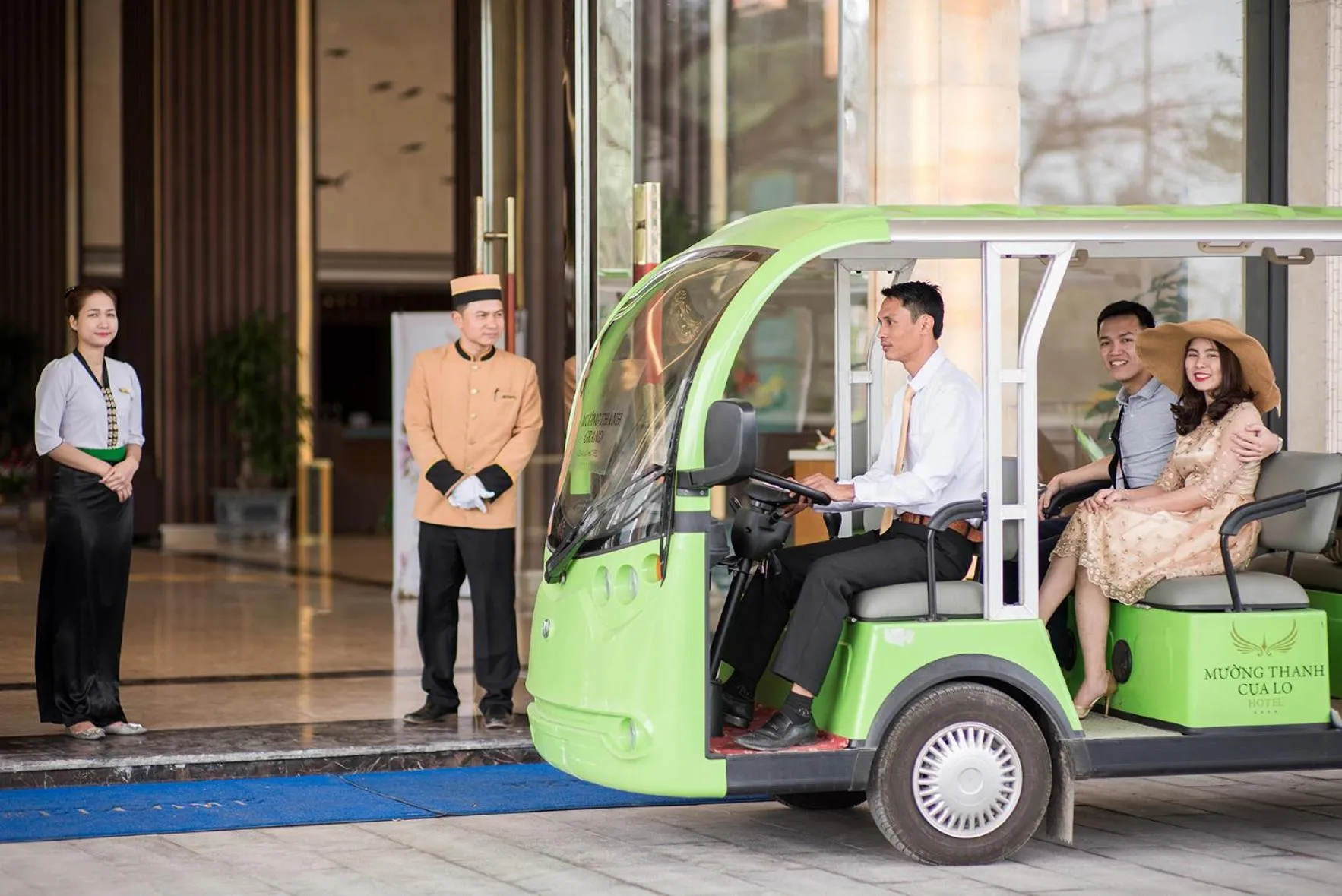 Staff in Muong Thanh Grand Cua Lo Hotel