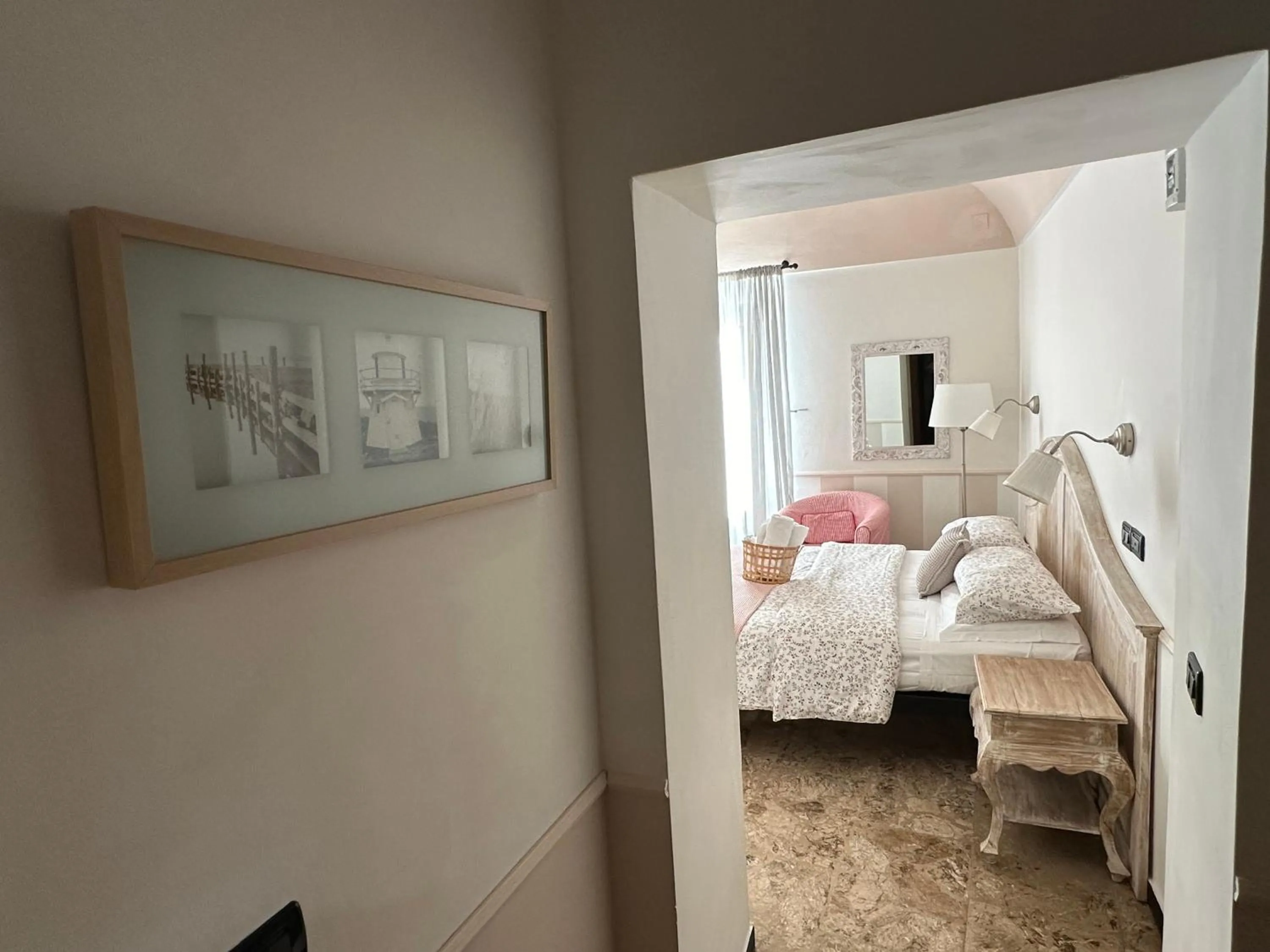 Bedroom, Bed in Villa Salvarezza