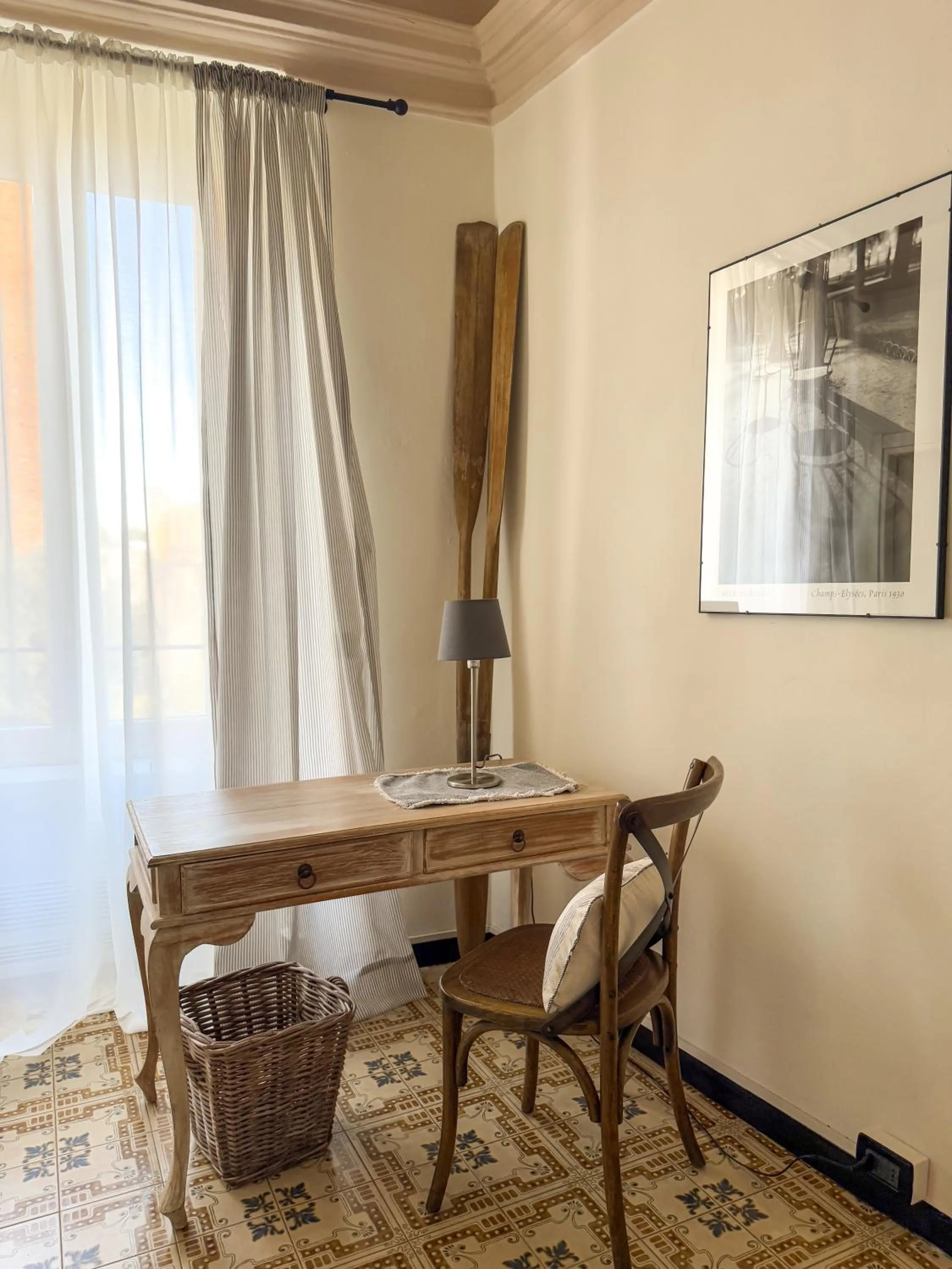 Natural landscape in Villa Salvarezza