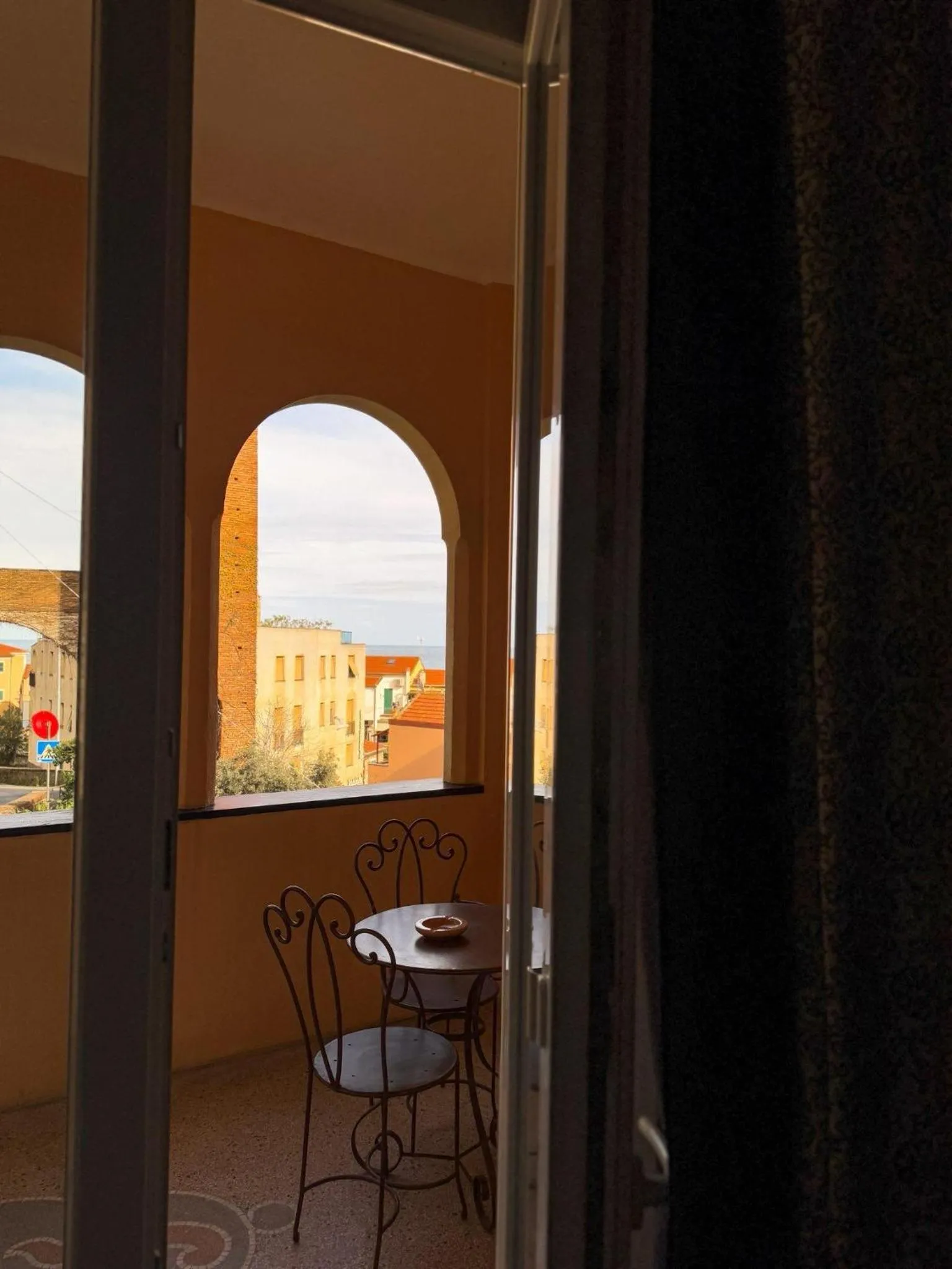 Patio in Villa Salvarezza