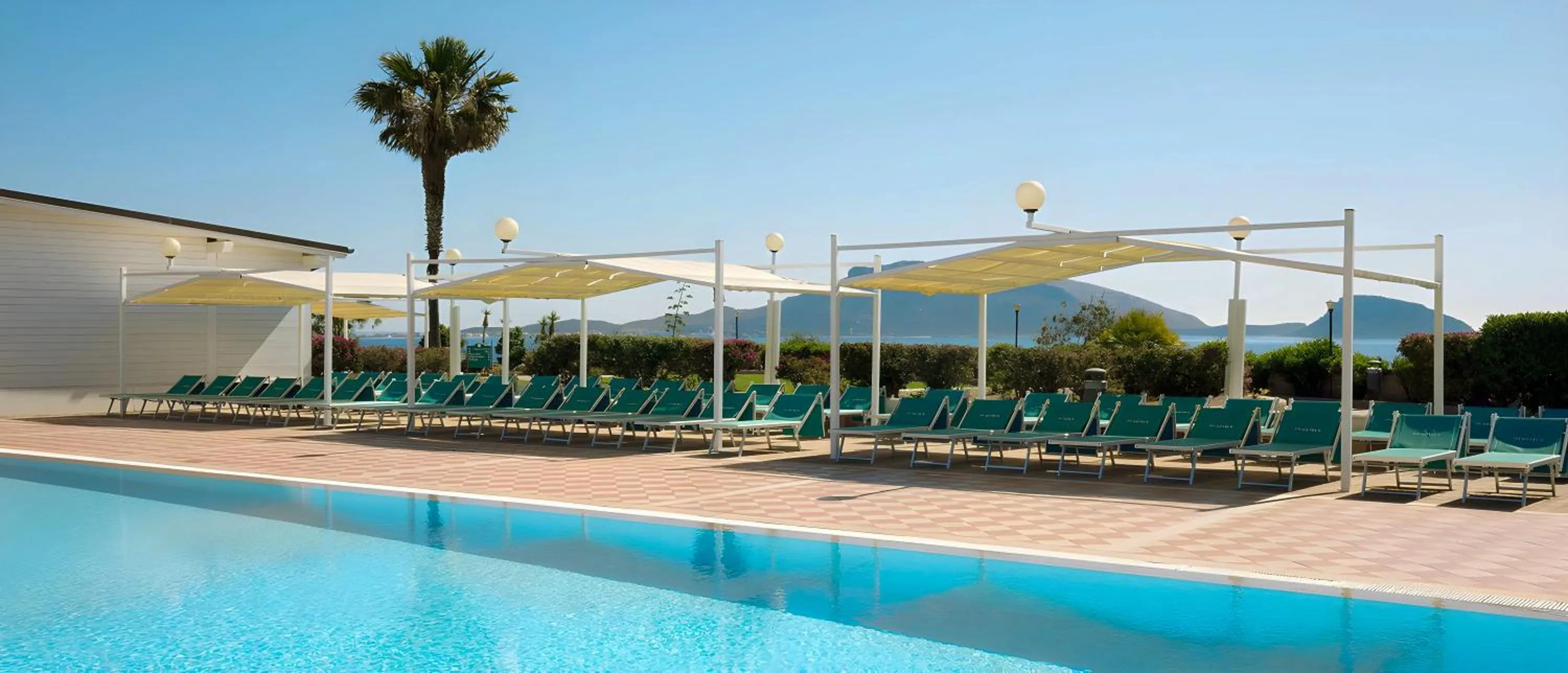 Swimming pool in Hotiday Golfo Aranci