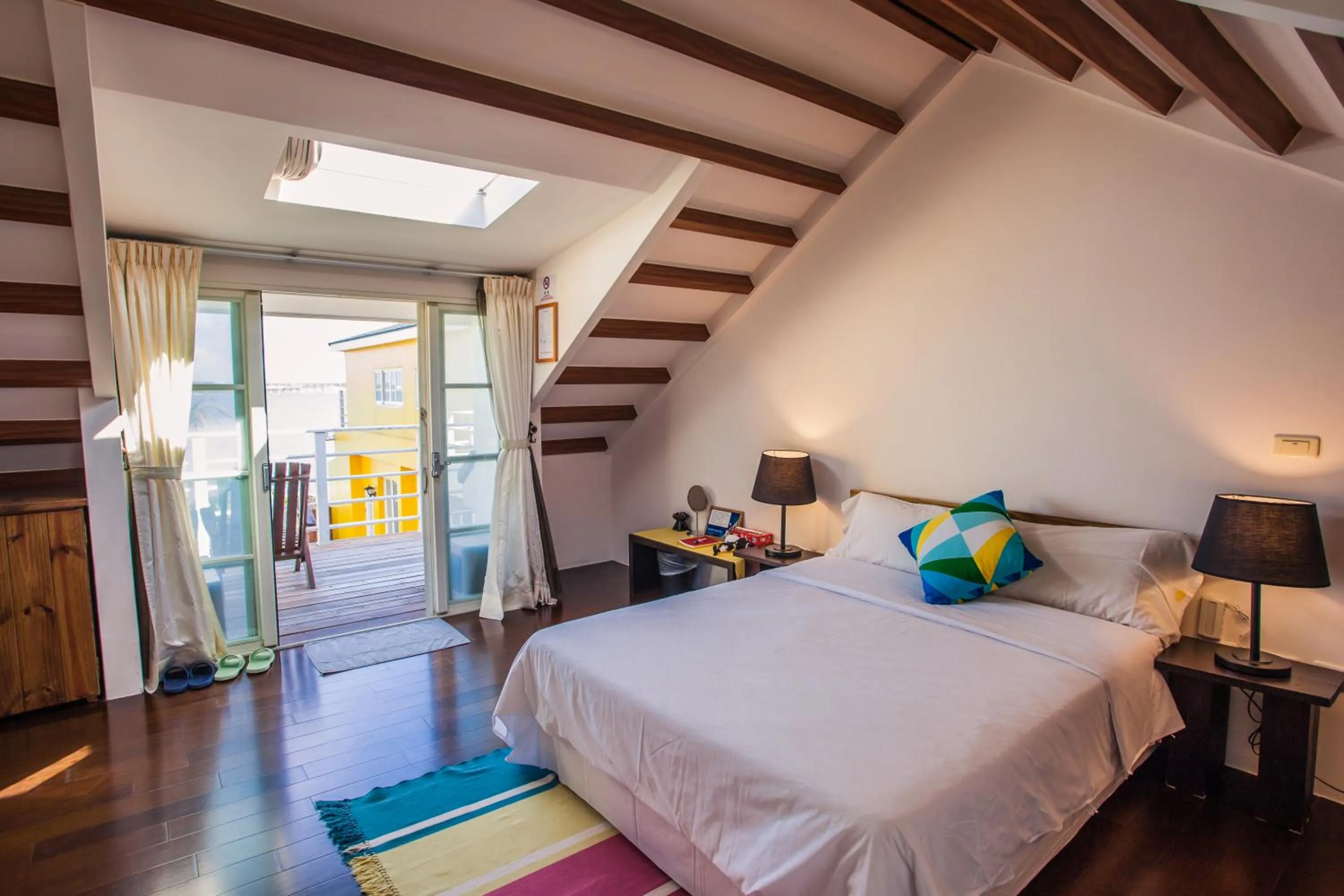 Bed in Summer Ya B&B