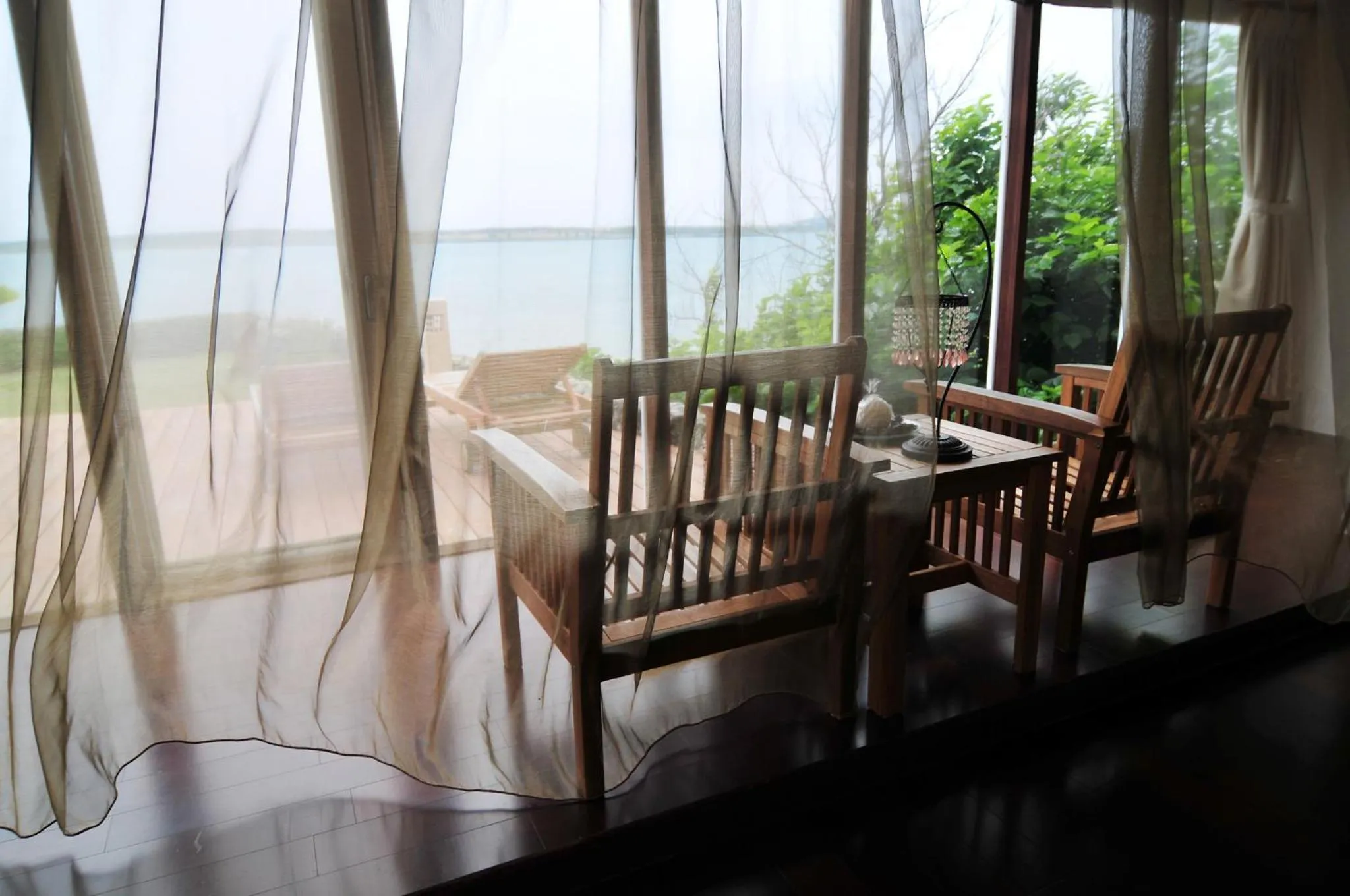 Balcony/Terrace in Summer Ya B&B