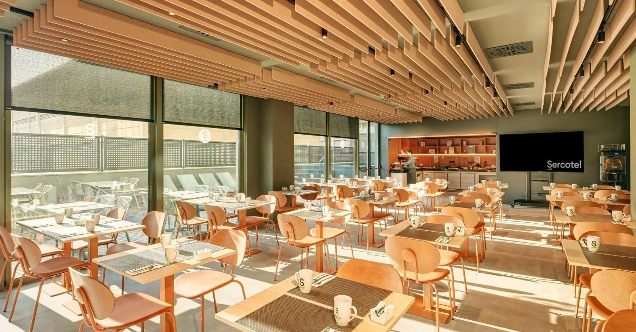 Restaurant/places to eat in Sercotel Barcelona El Prat