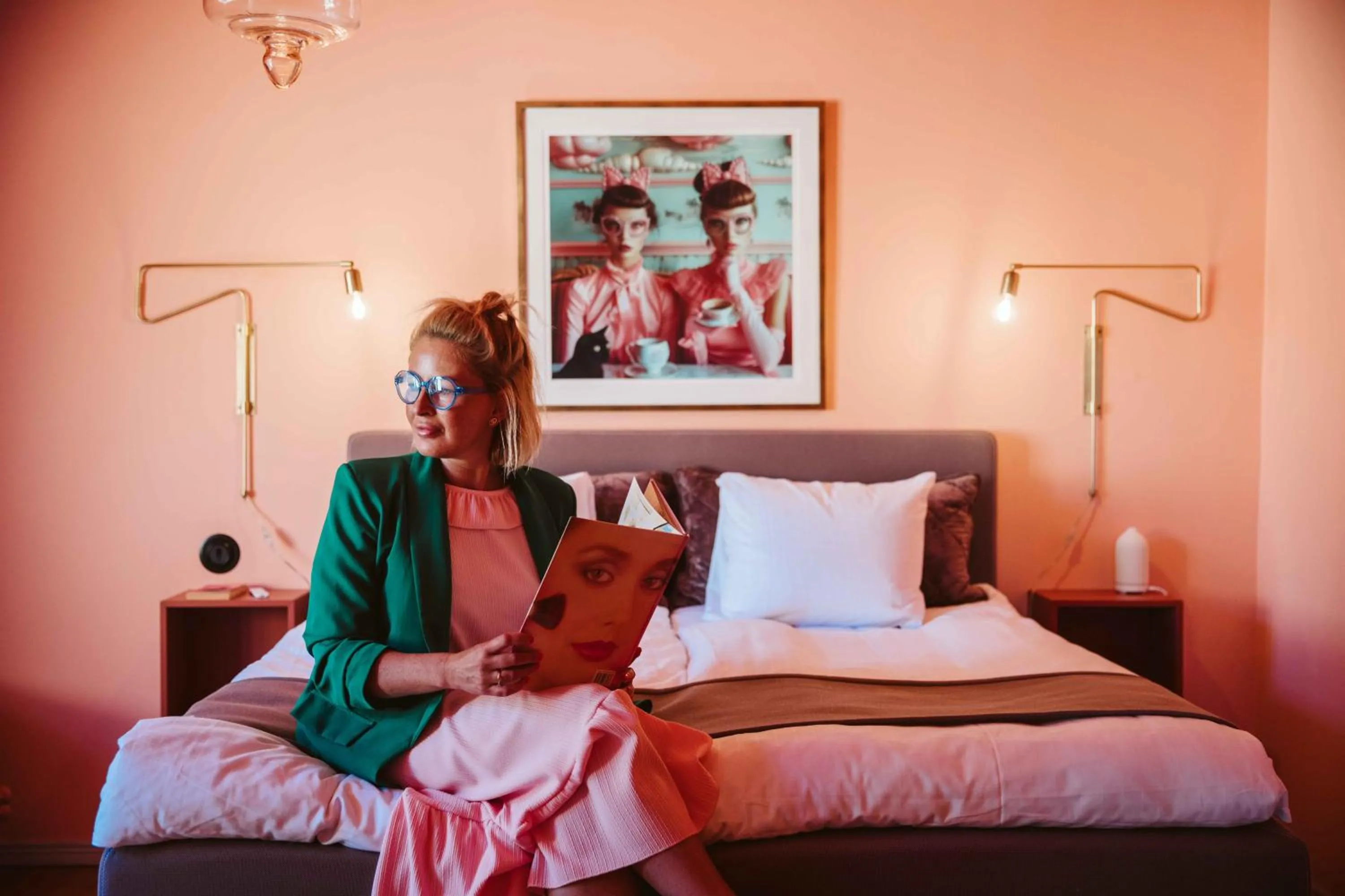 Bed in Köpmans Boutique Hotel & Bistro