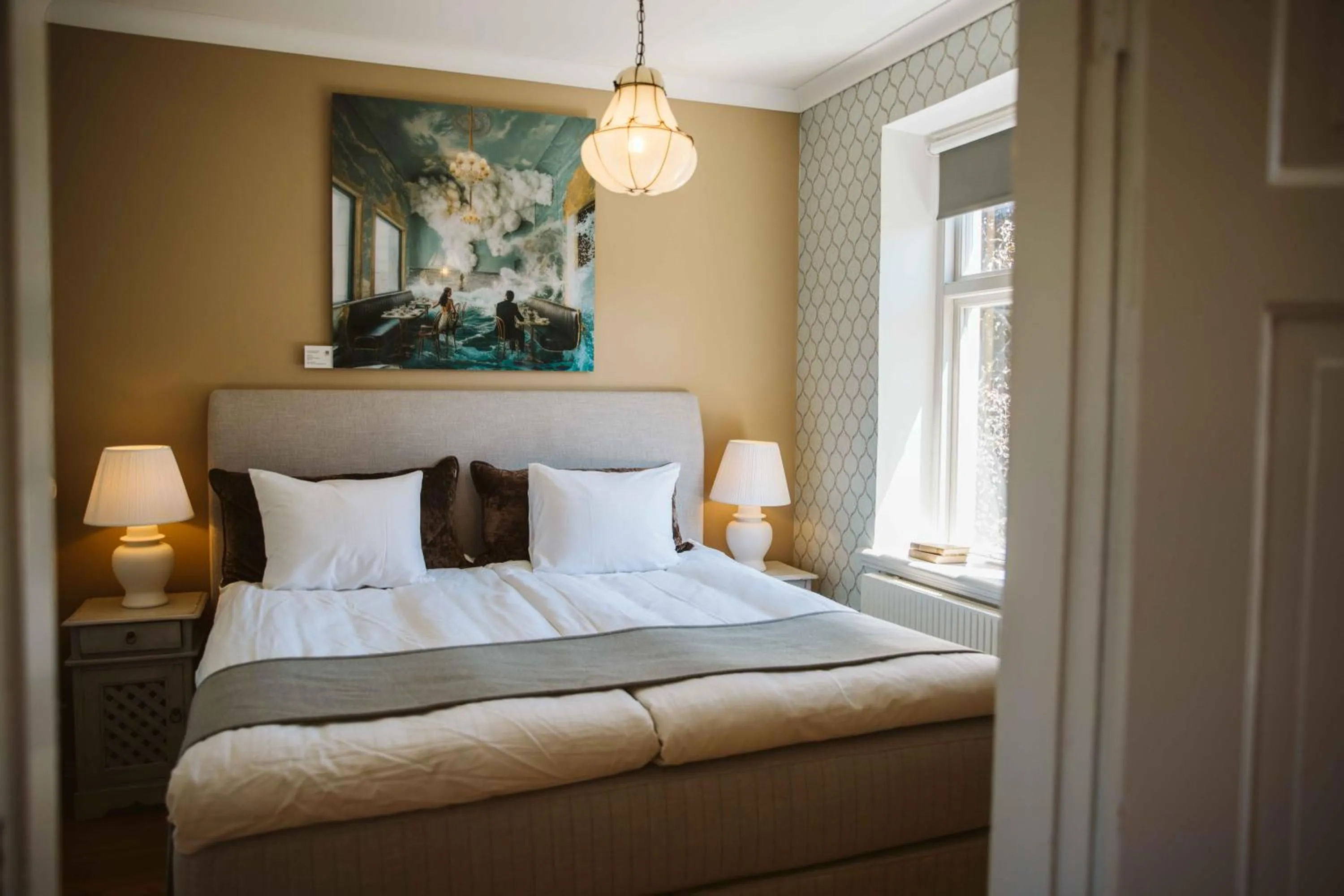 Bedroom, Bed in Köpmans Boutique Hotel & Bistro