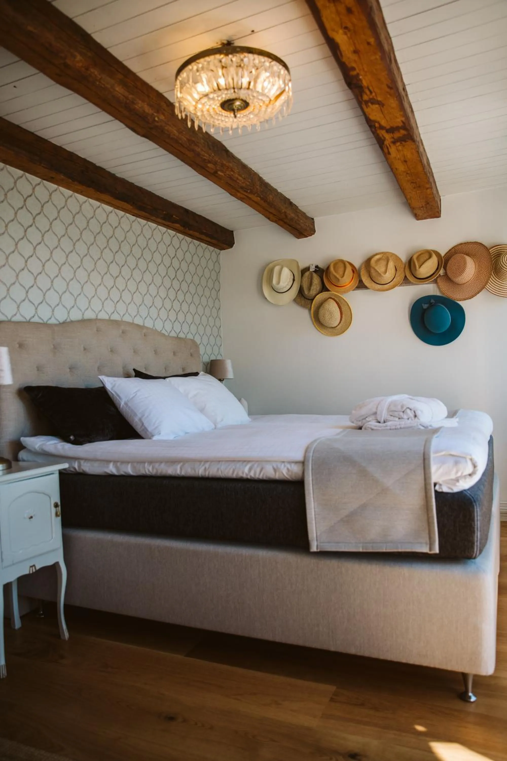 Bed in Köpmans Boutique Hotel & Bistro