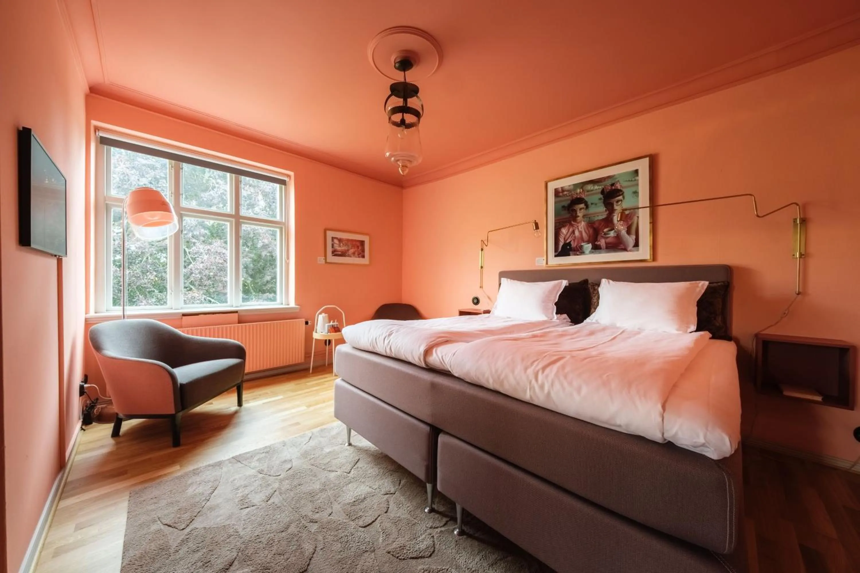 Bed in Köpmans Boutique Hotel & Bistro