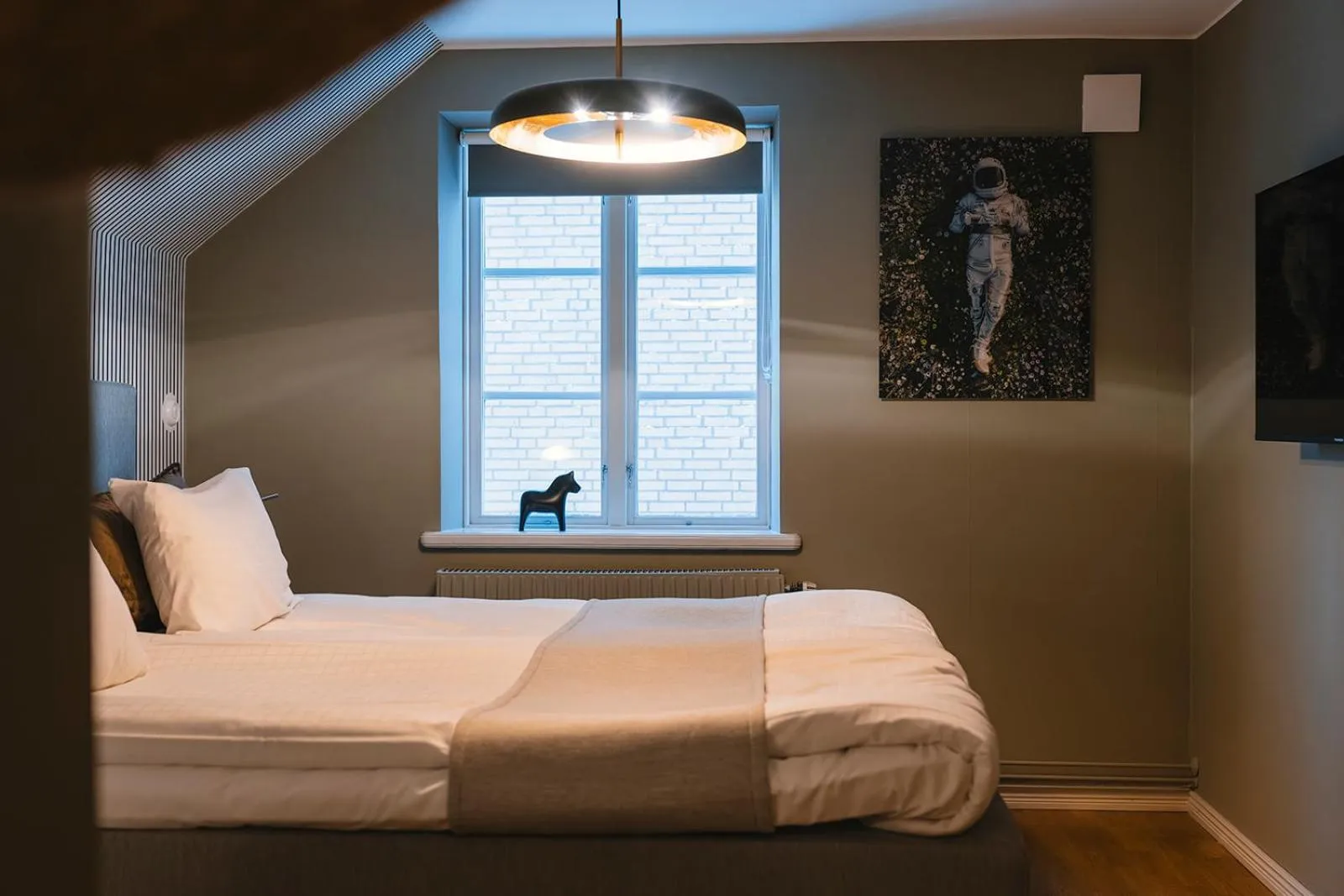 Photo of the whole room, Bed in Köpmans Boutique Hotel & Bistro