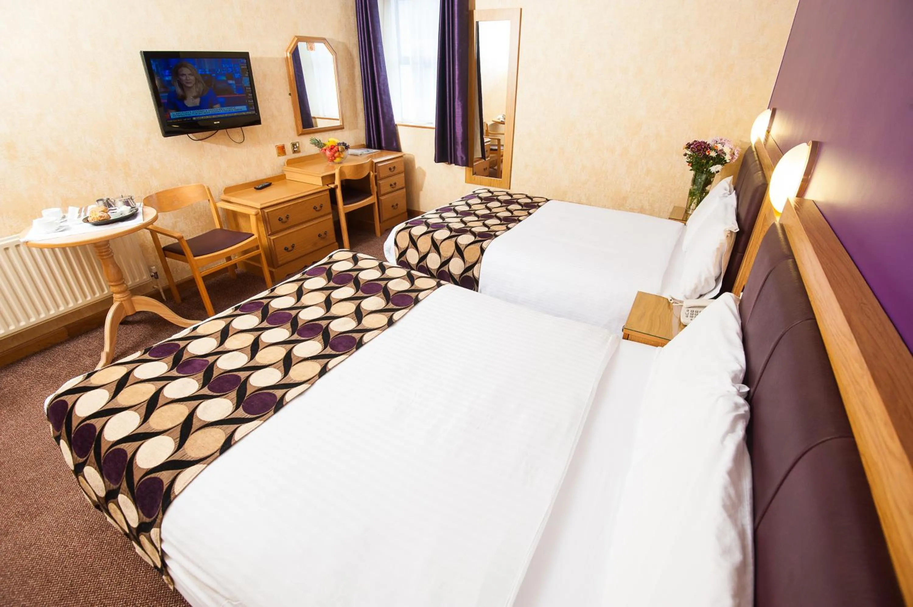 Bed in Allingham Arms Hotel