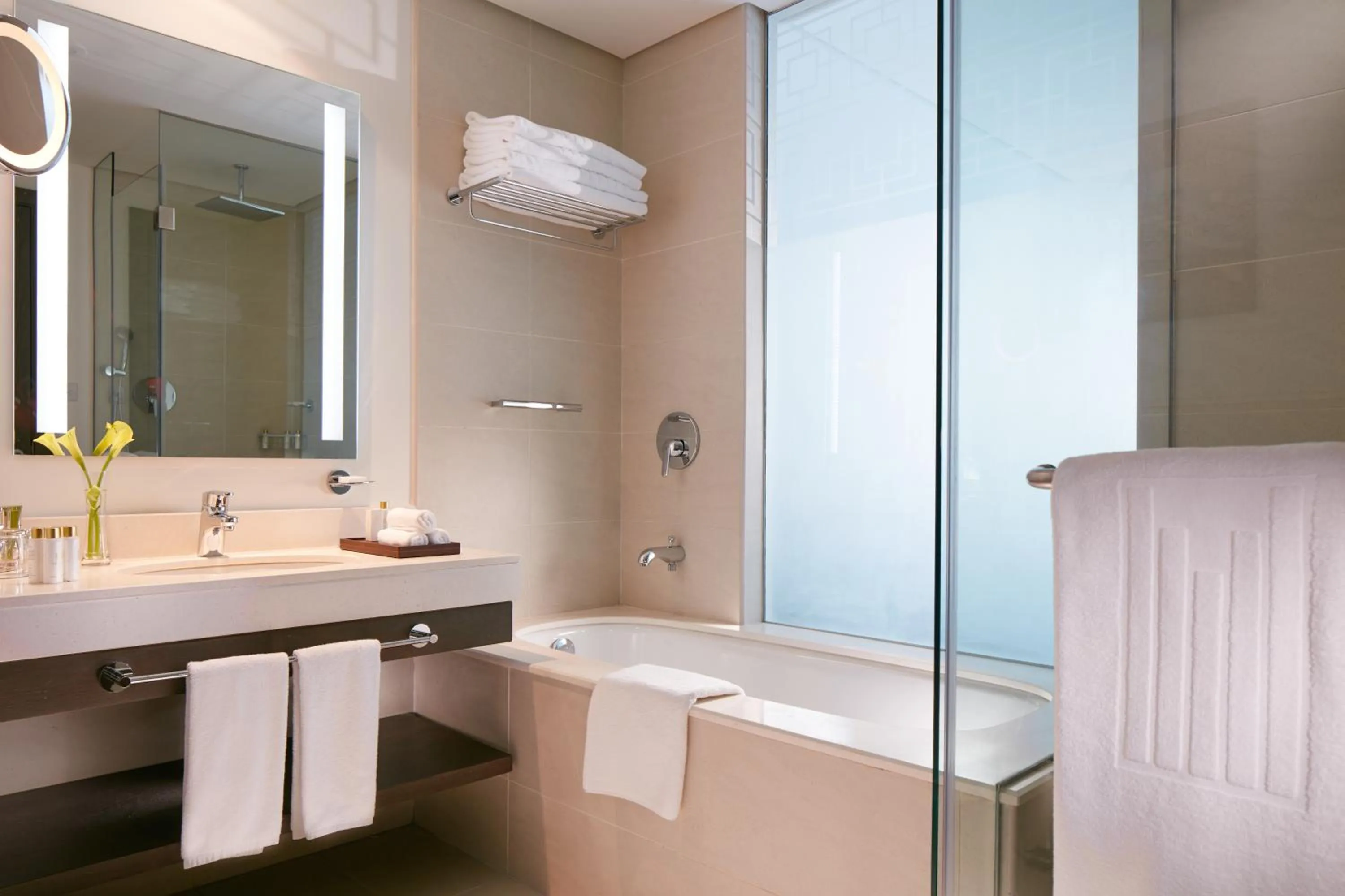 Shower in Royal M Hotel Fujairah by Gewan