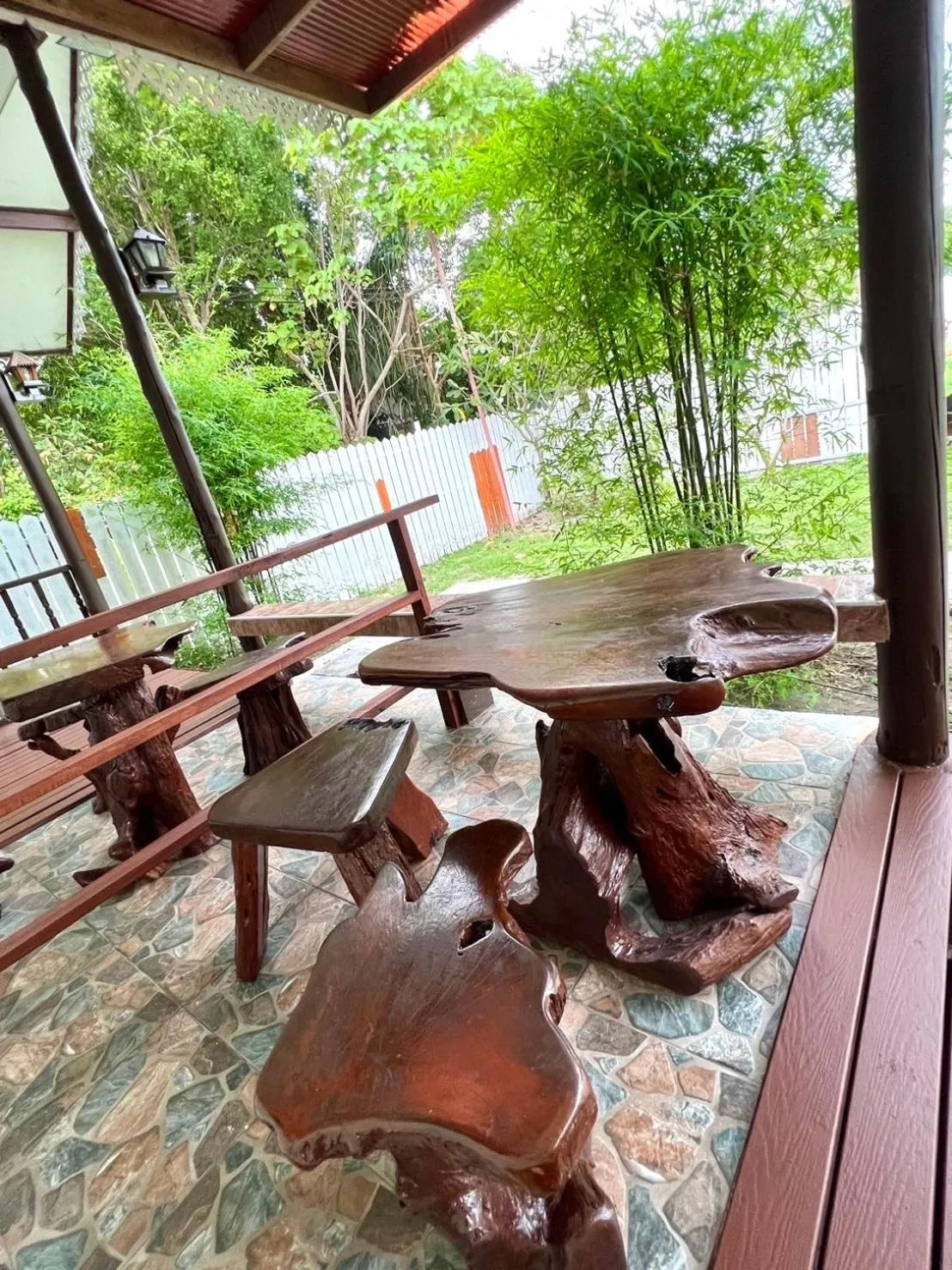 Seating area in Sea Beach at Lipe