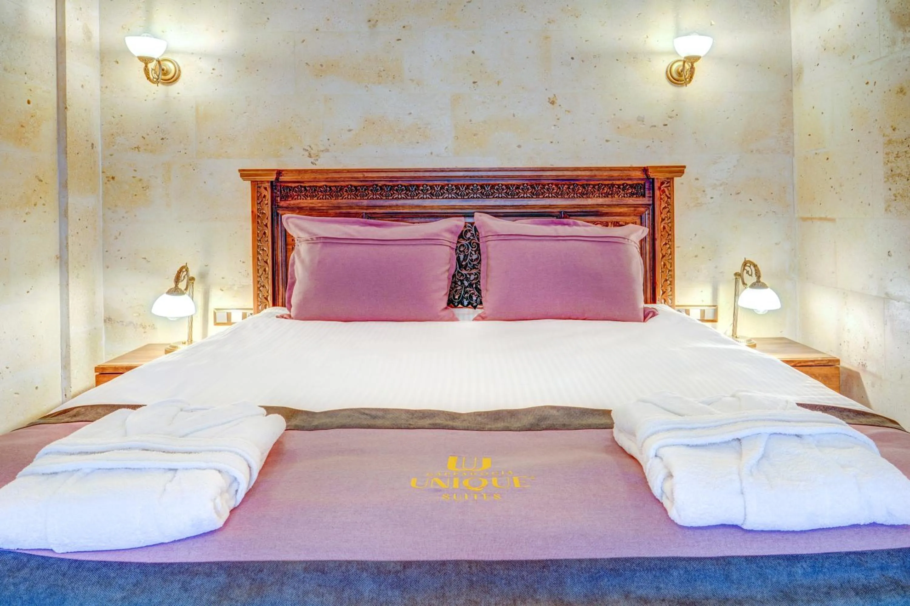 Bedroom, Bed in Unique Cappadocia Palace