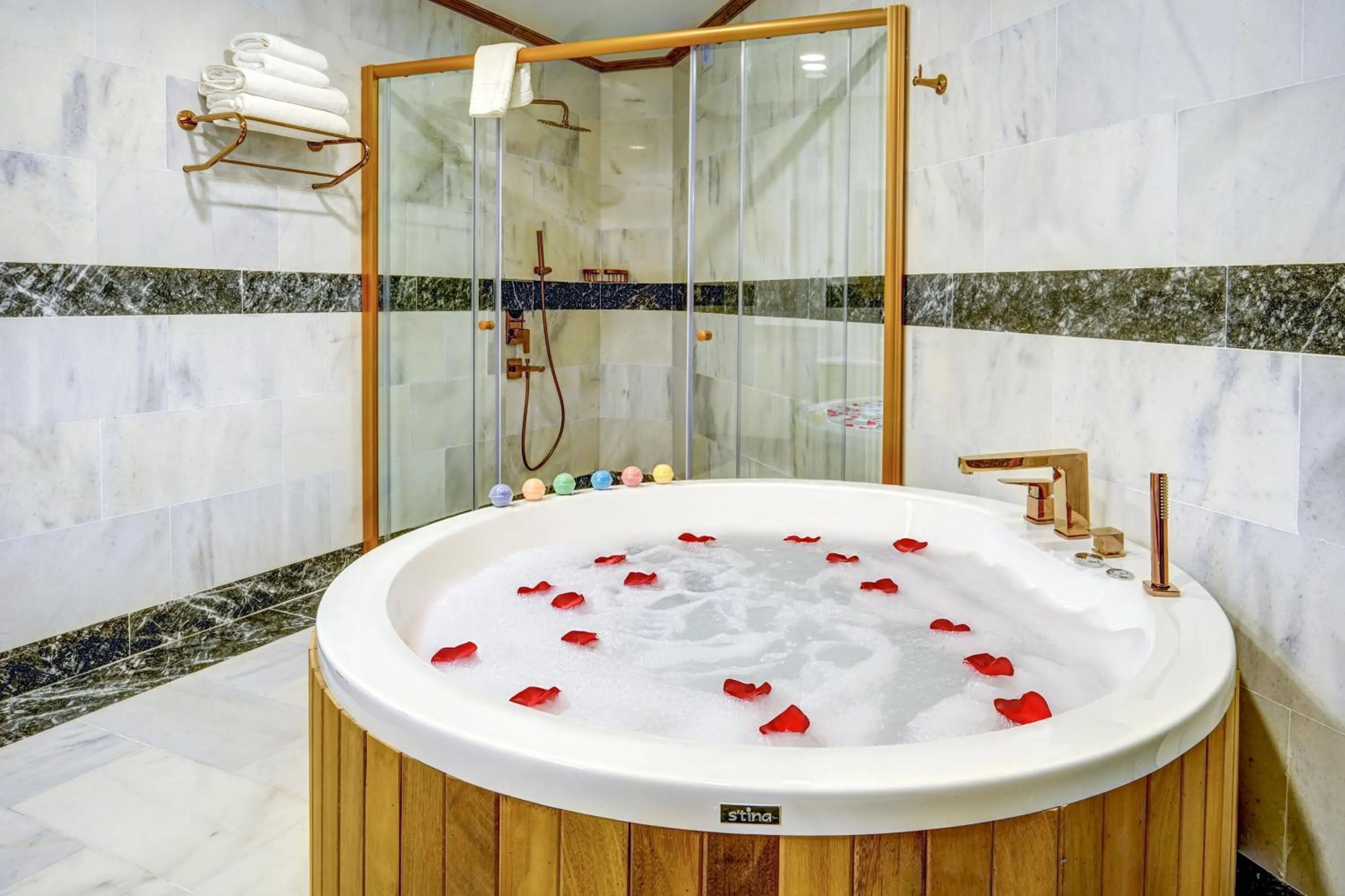 Hot Tub in Unique Cappadocia Palace