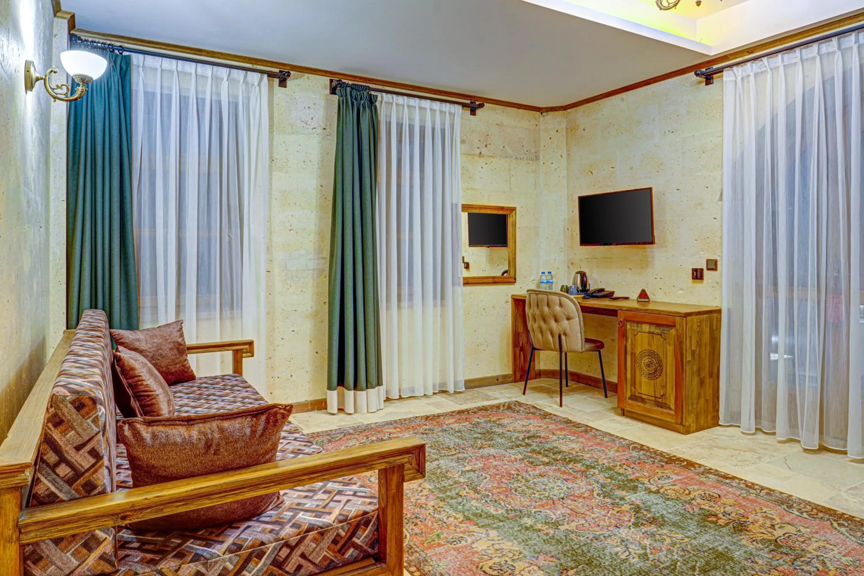 Communal lounge/ TV room in Unique Cappadocia Palace