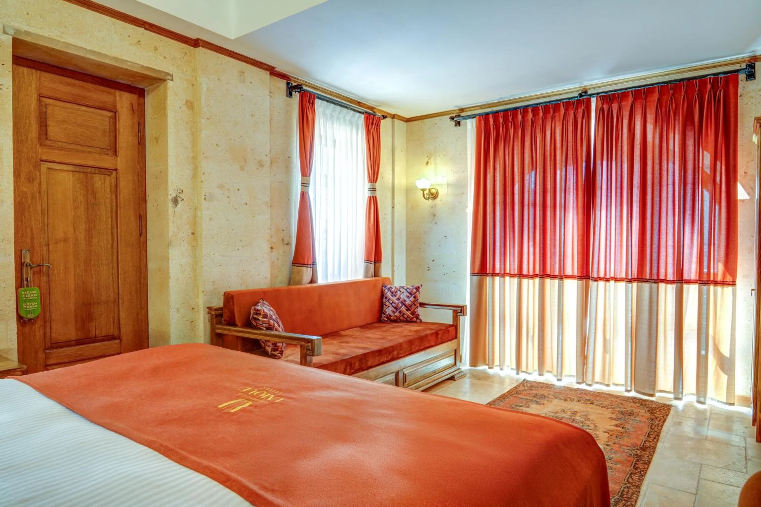 Photo of the whole room, Bed in Unique Cappadocia Palace