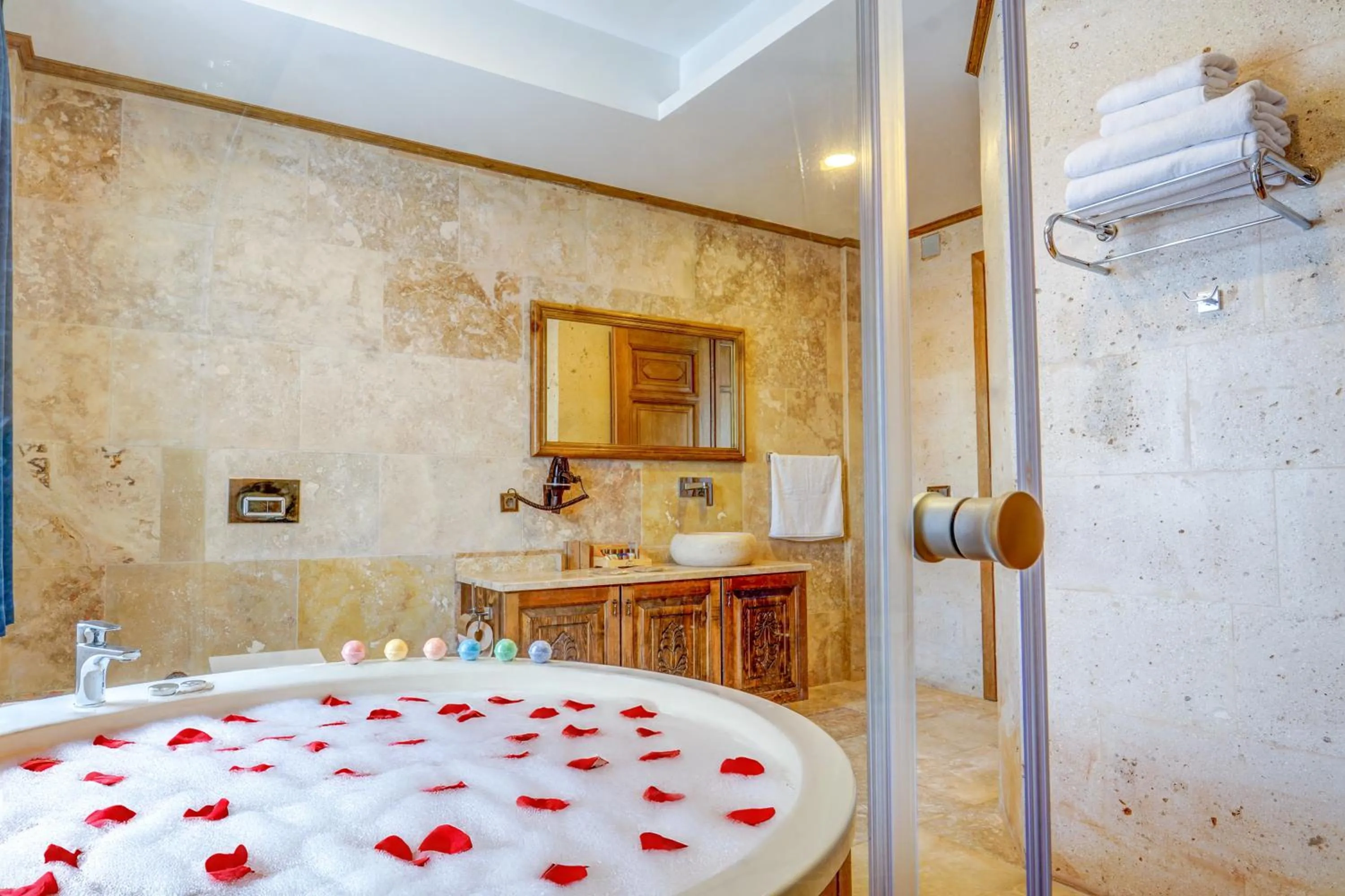 Hot Tub in Unique Cappadocia Palace