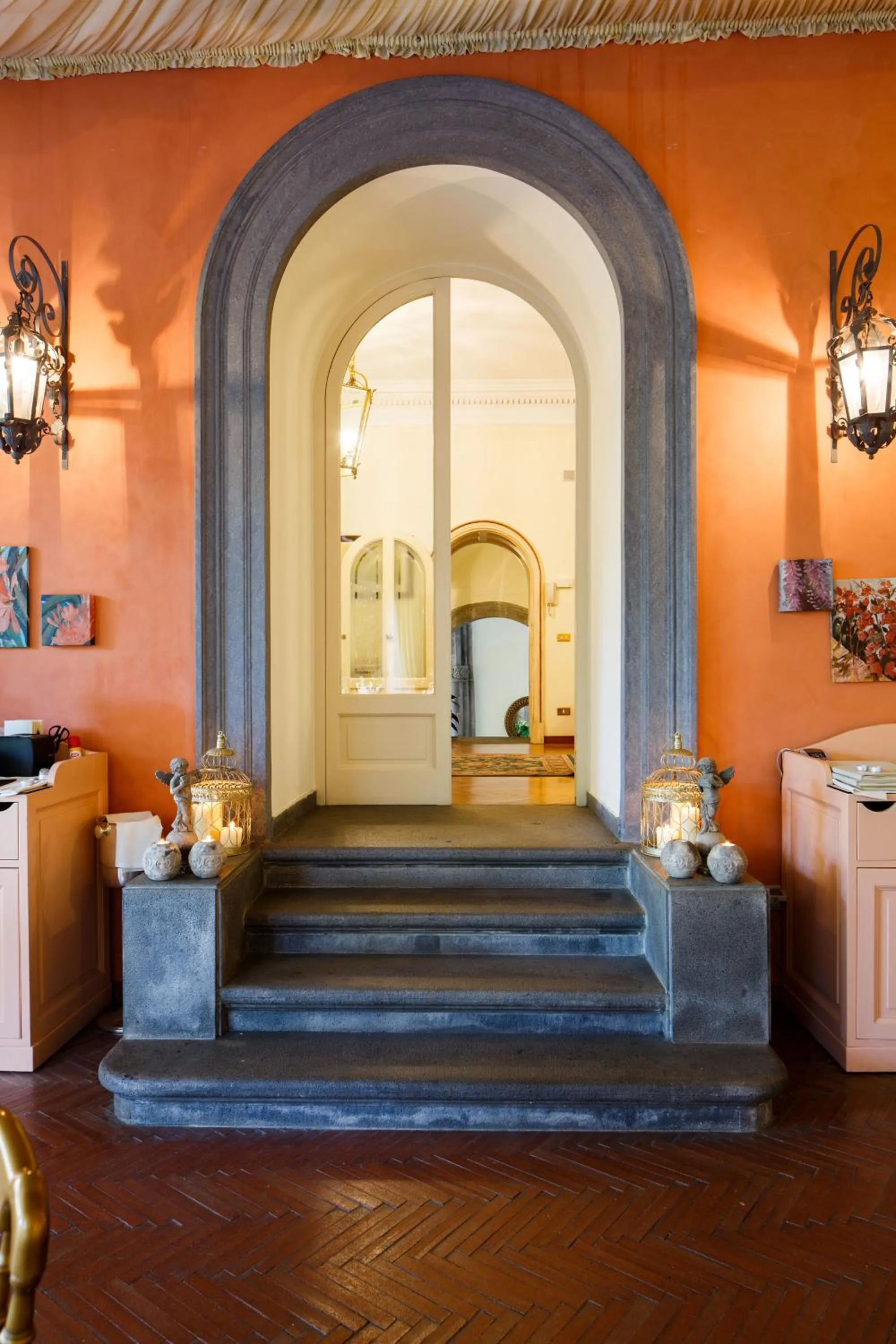 Facade/entrance in Palazzo Marziale