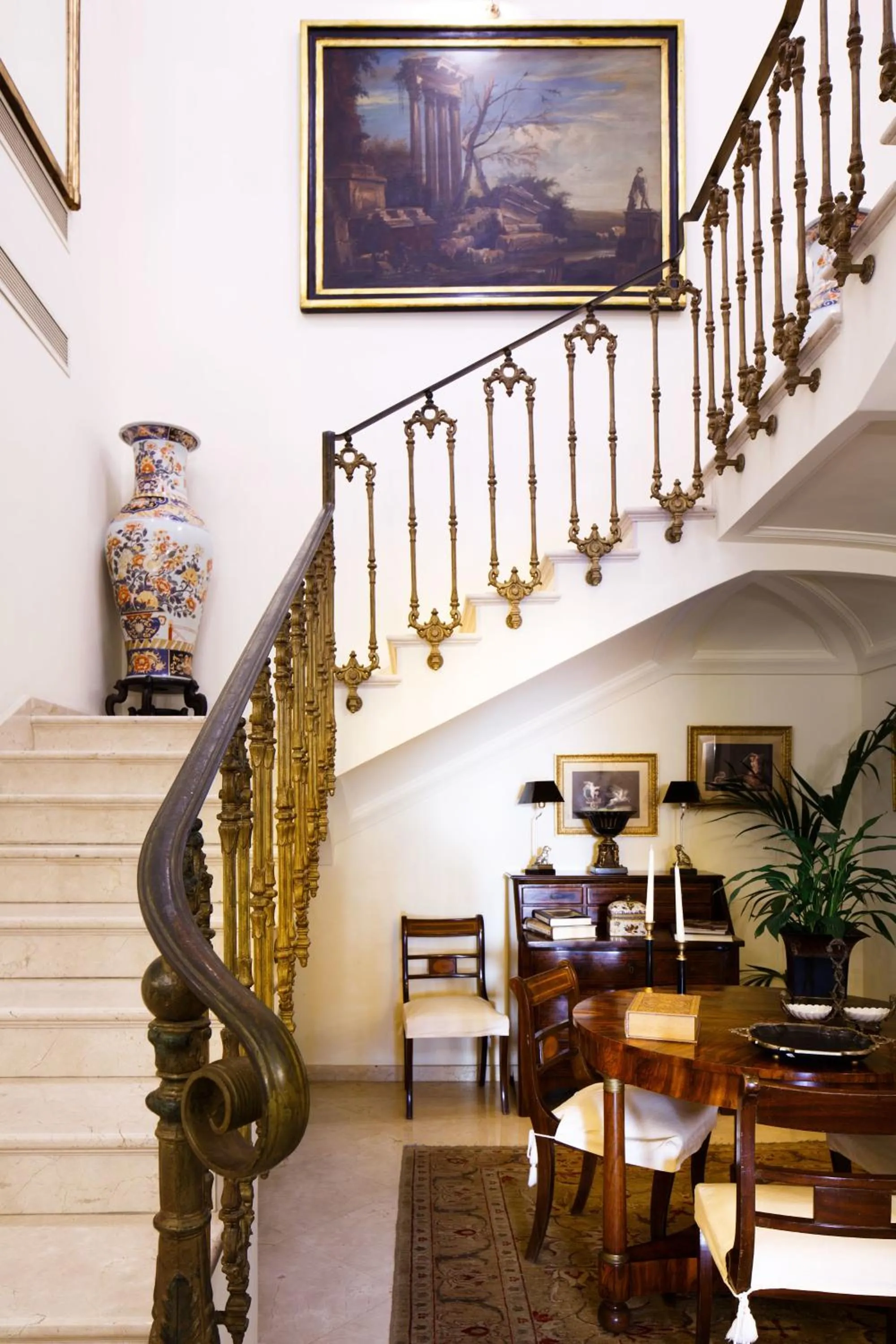 Decorative detail in Palazzo Marziale