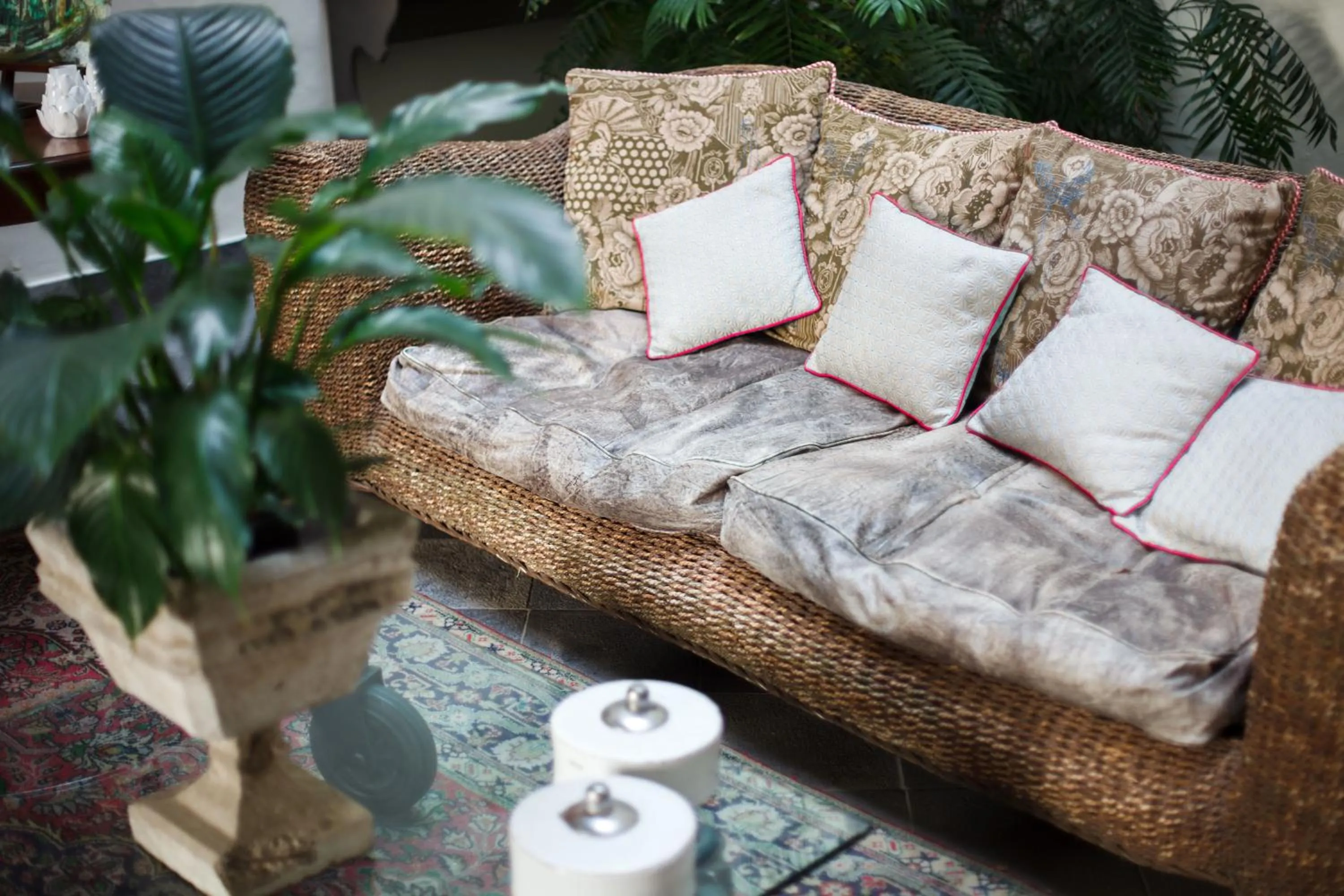 Communal lounge/ TV room in Palazzo Marziale