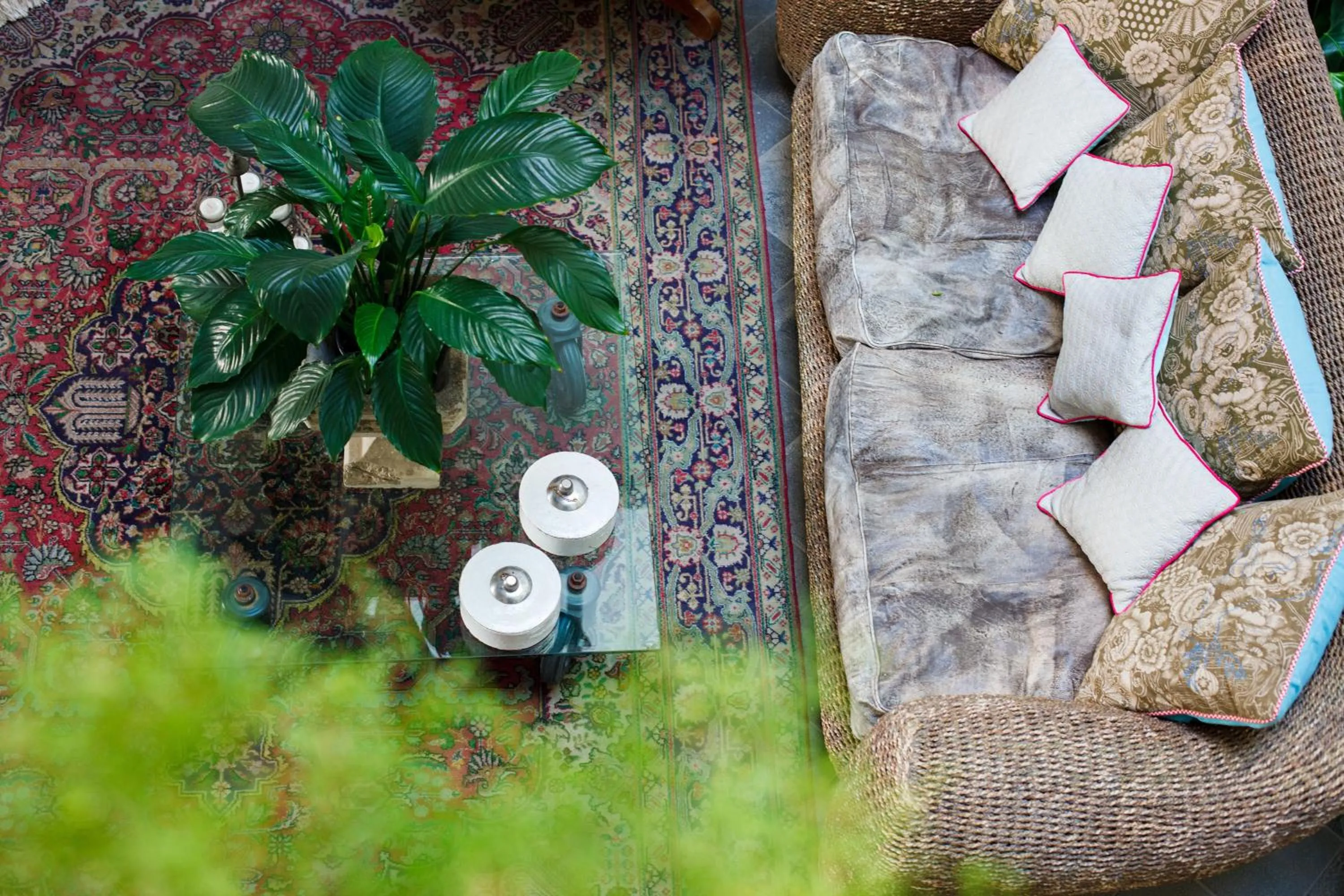 Decorative detail in Palazzo Marziale