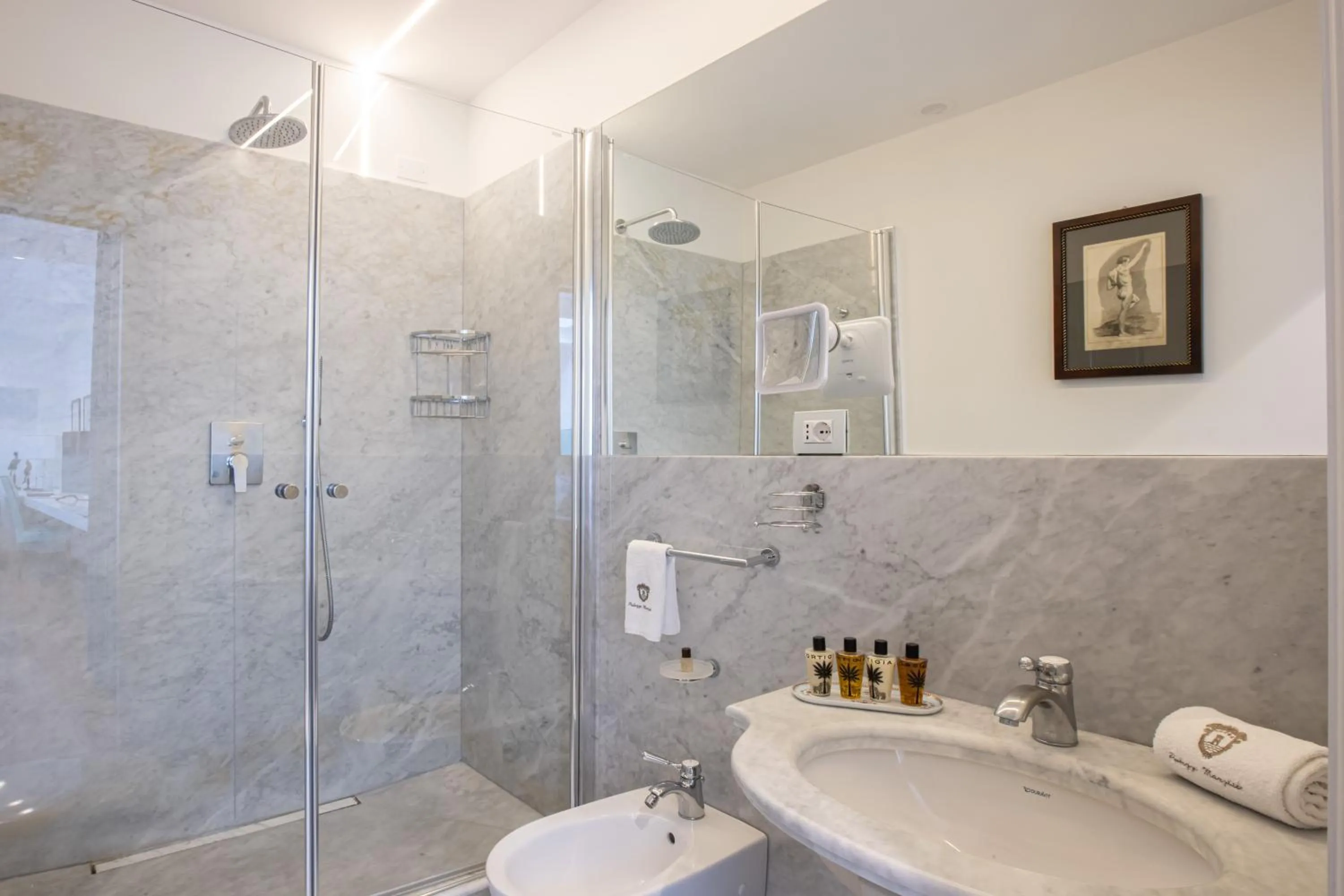 Bathroom in Palazzo Marziale