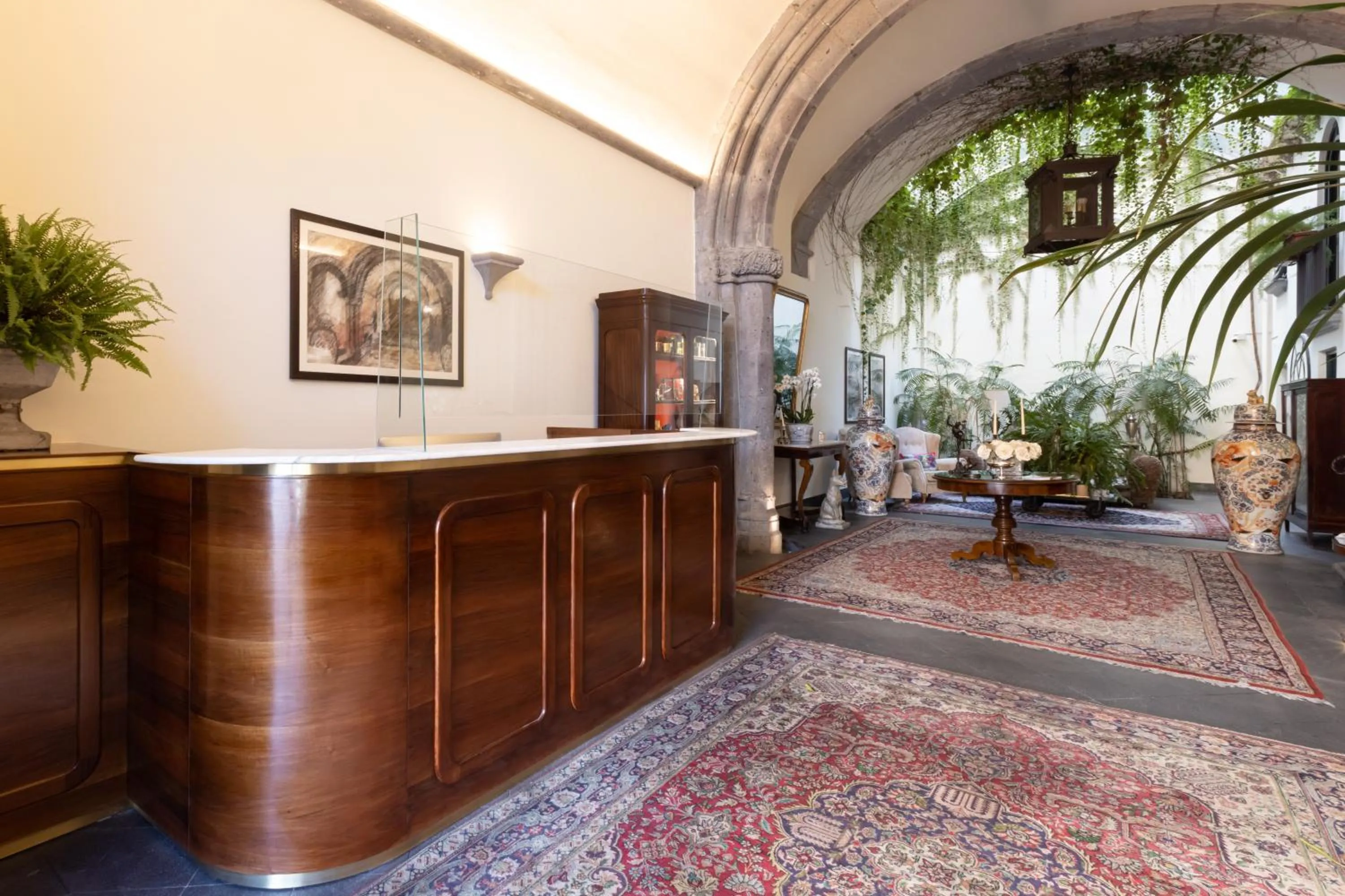 Lobby or reception in Palazzo Marziale