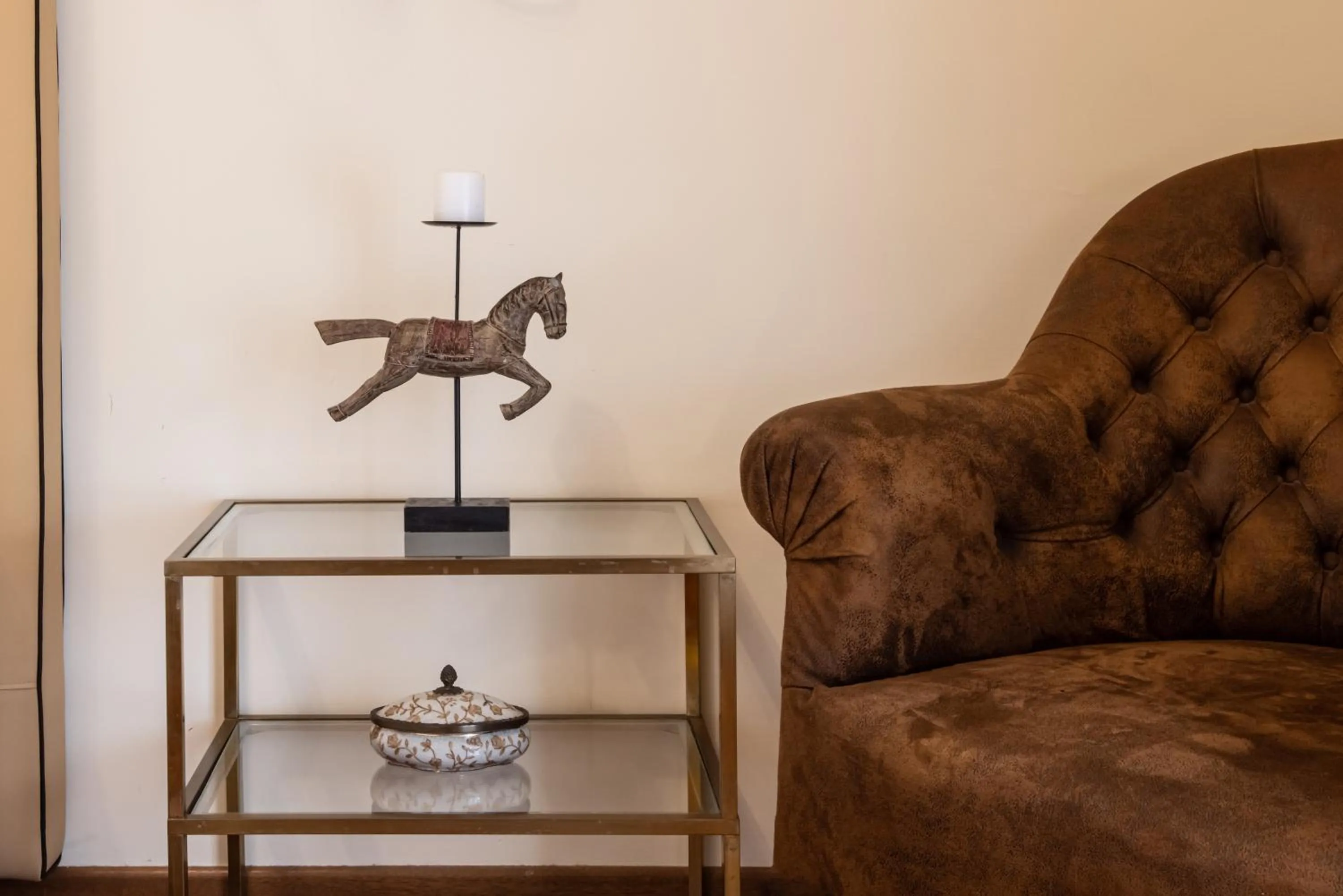 Seating area in Palazzo Marziale