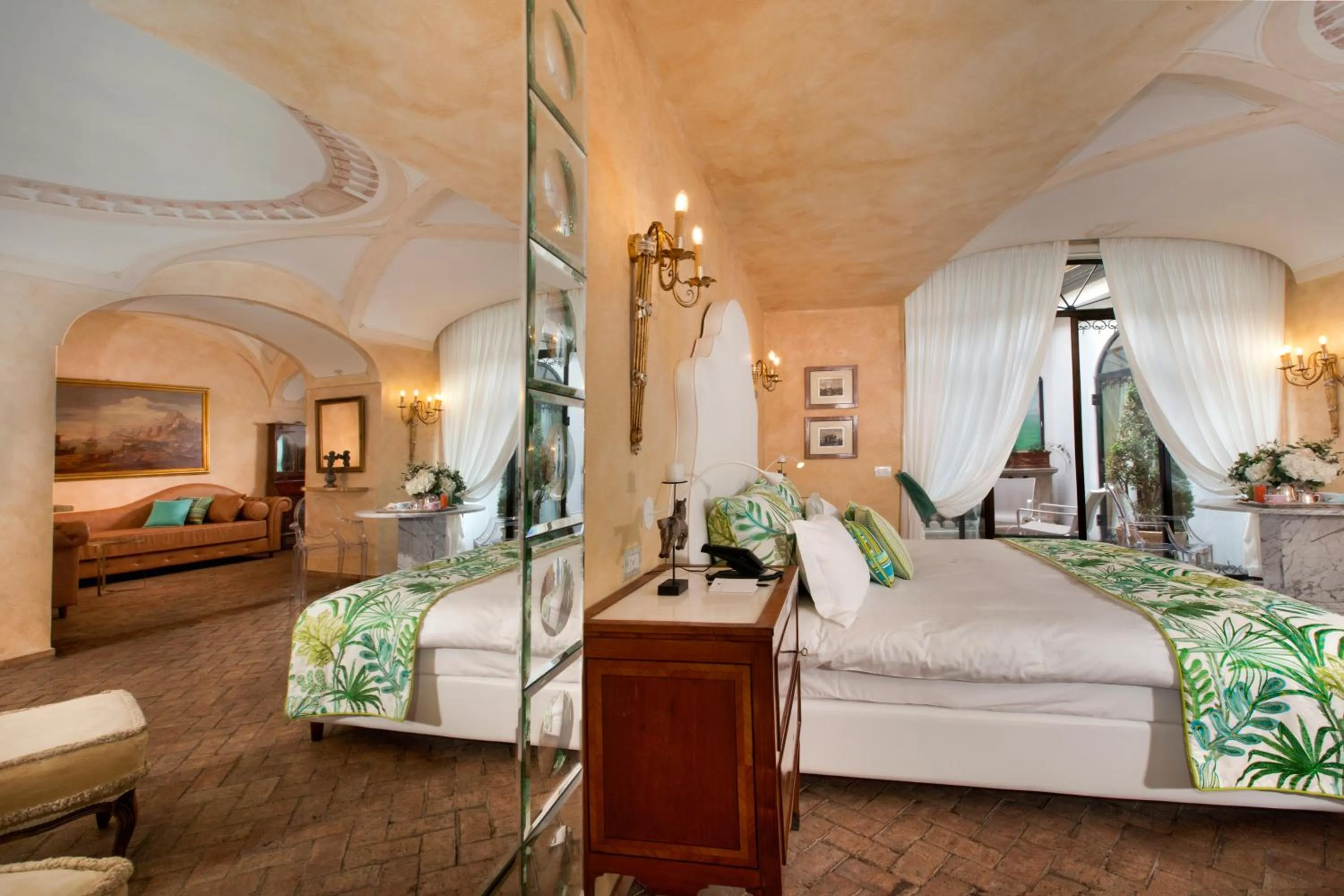 Photo of the whole room, Bed in Palazzo Marziale